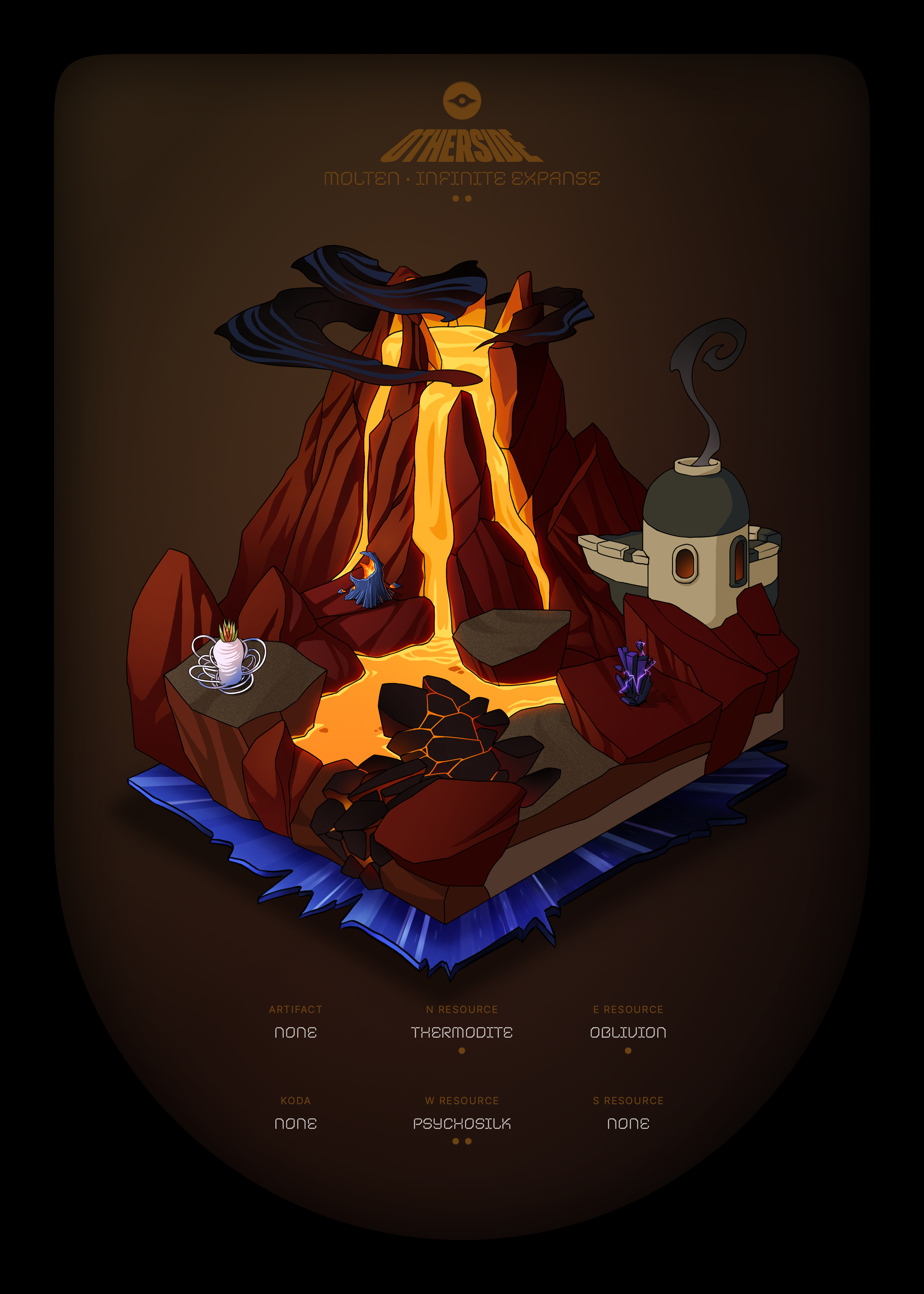 Otherdeed #52660 — Molten