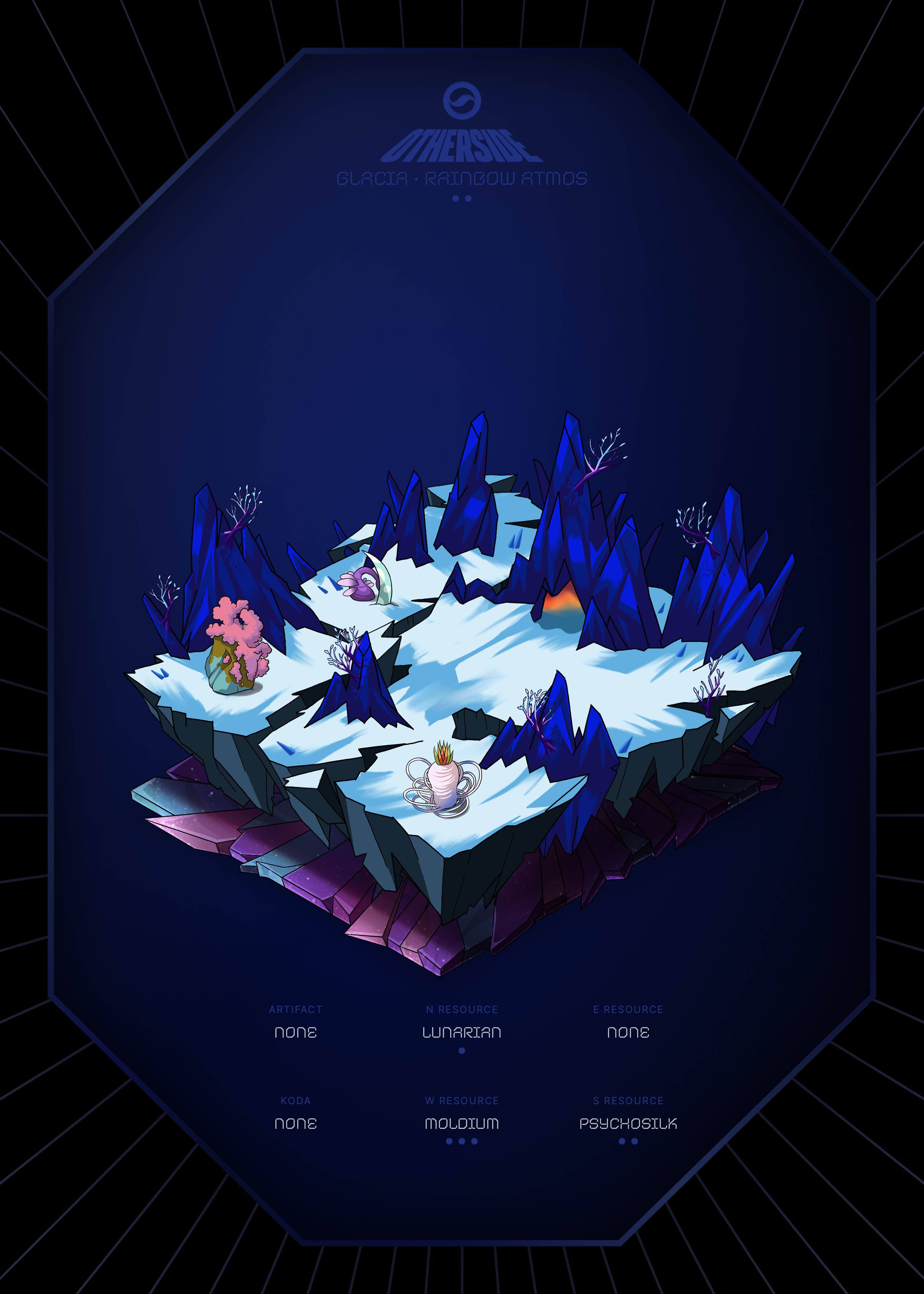 Otherdeed #77651 — Glacia