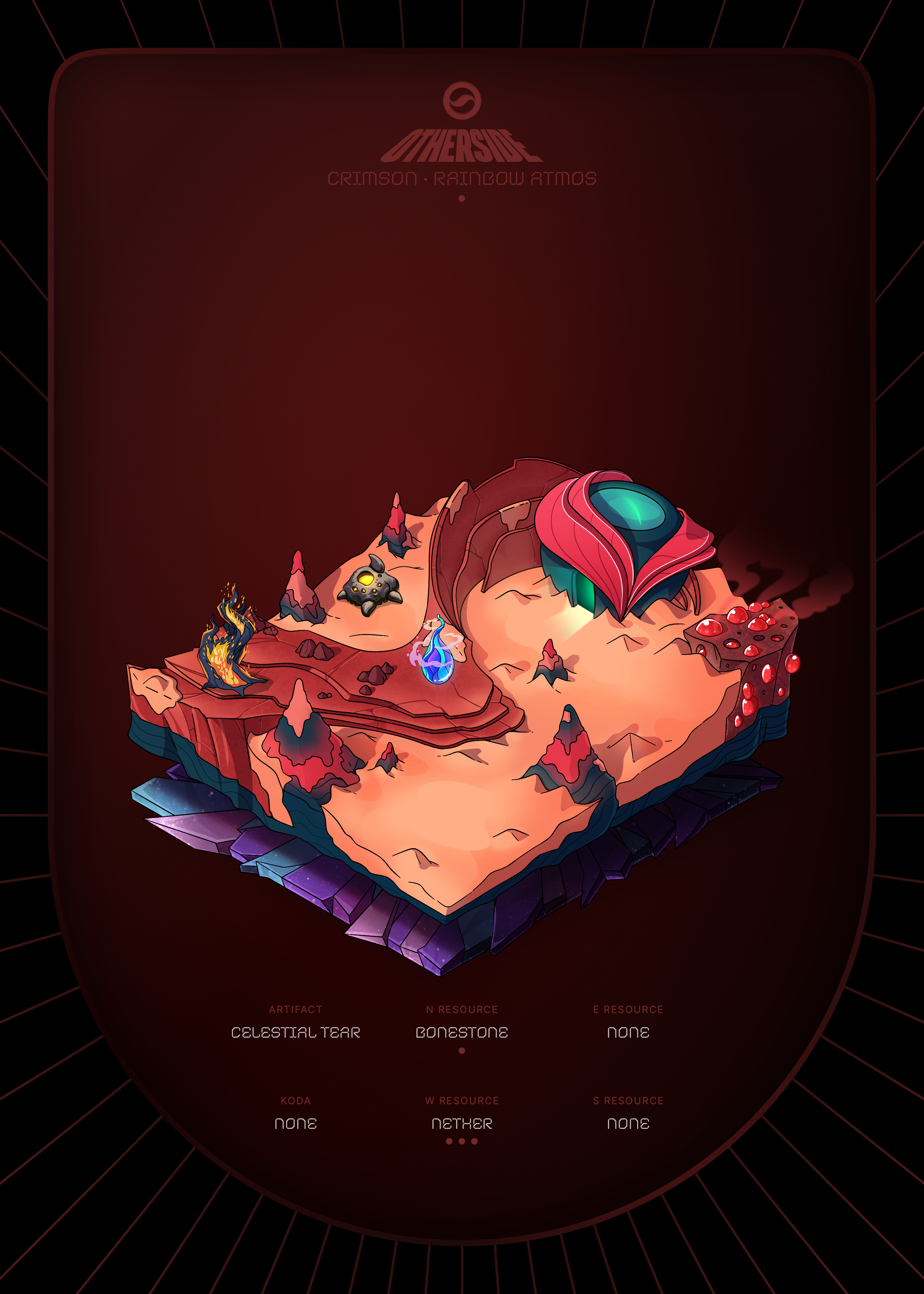Otherdeed #79458 — Crimson