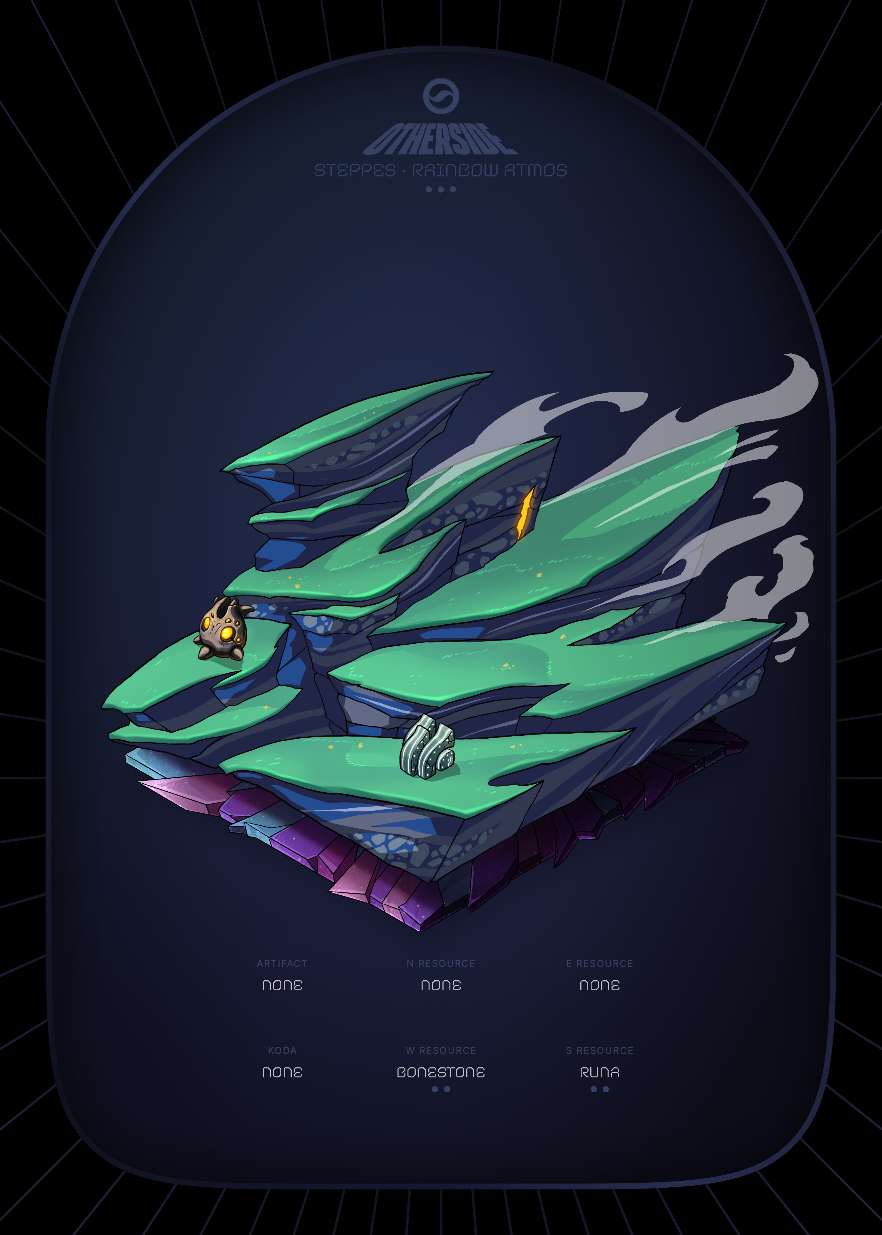 Otherdeed #69400 — Steppes