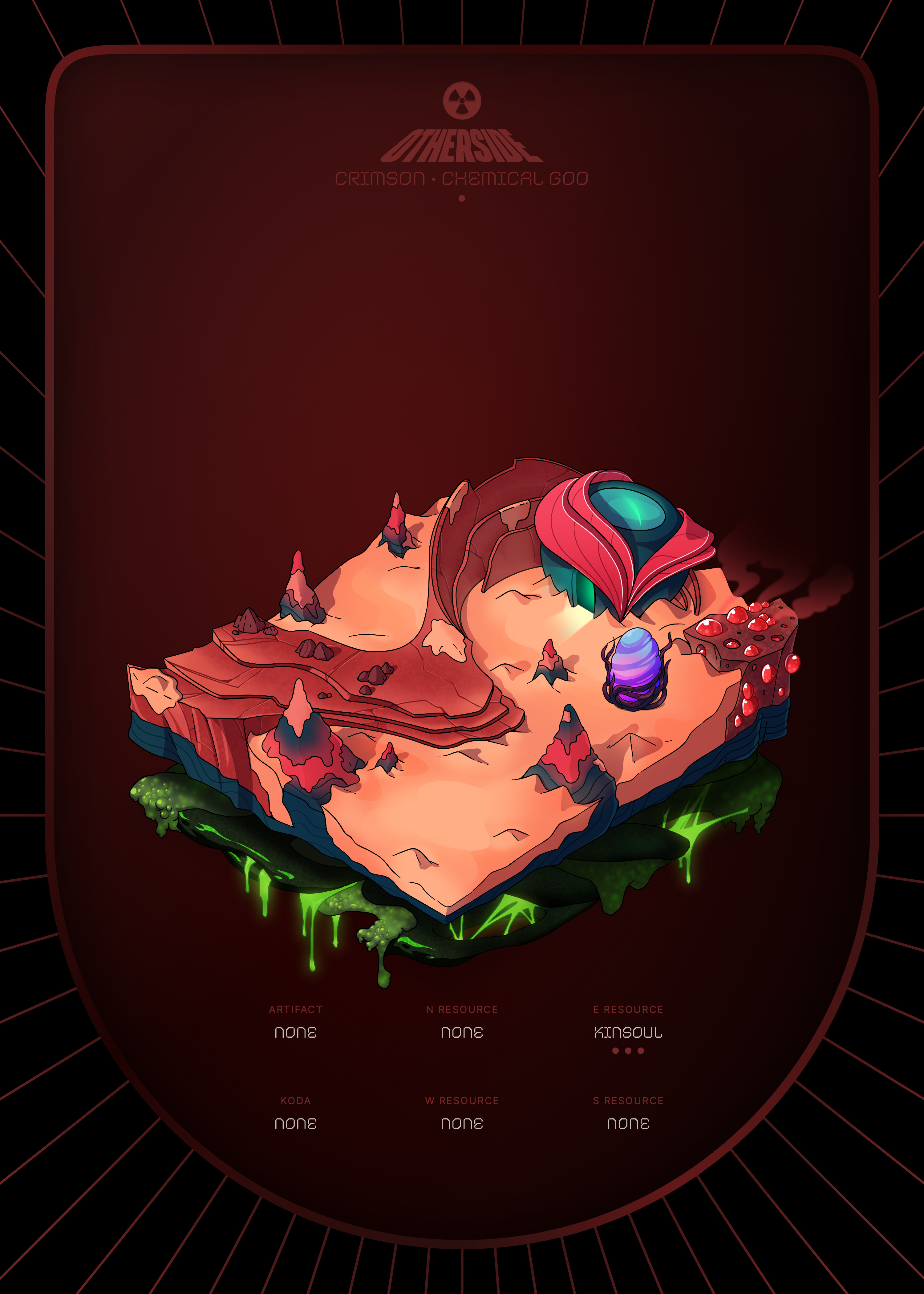 Otherdeed #11622 — Crimson