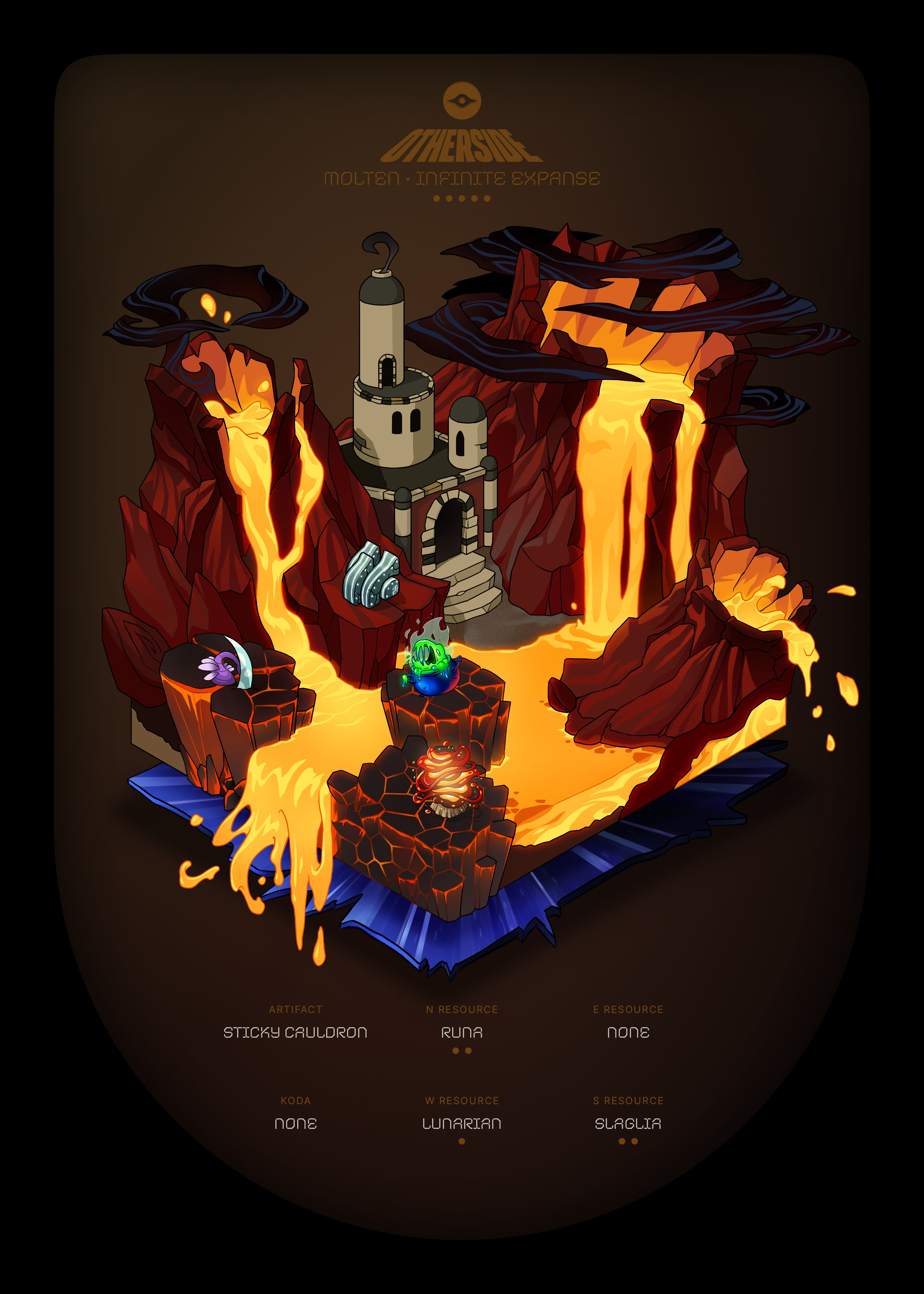 Otherdeed #44892 — Molten