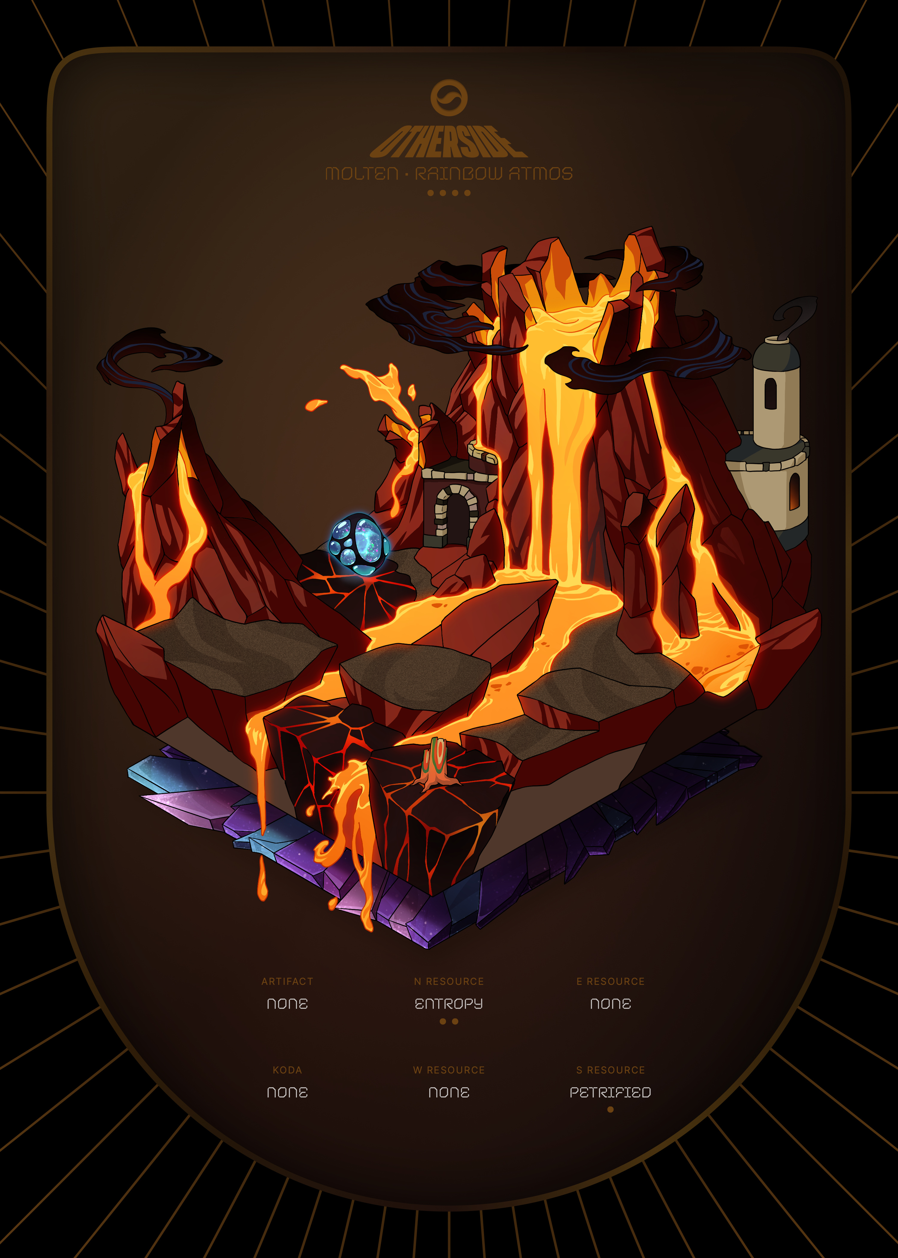 Otherdeed #85526 — Molten