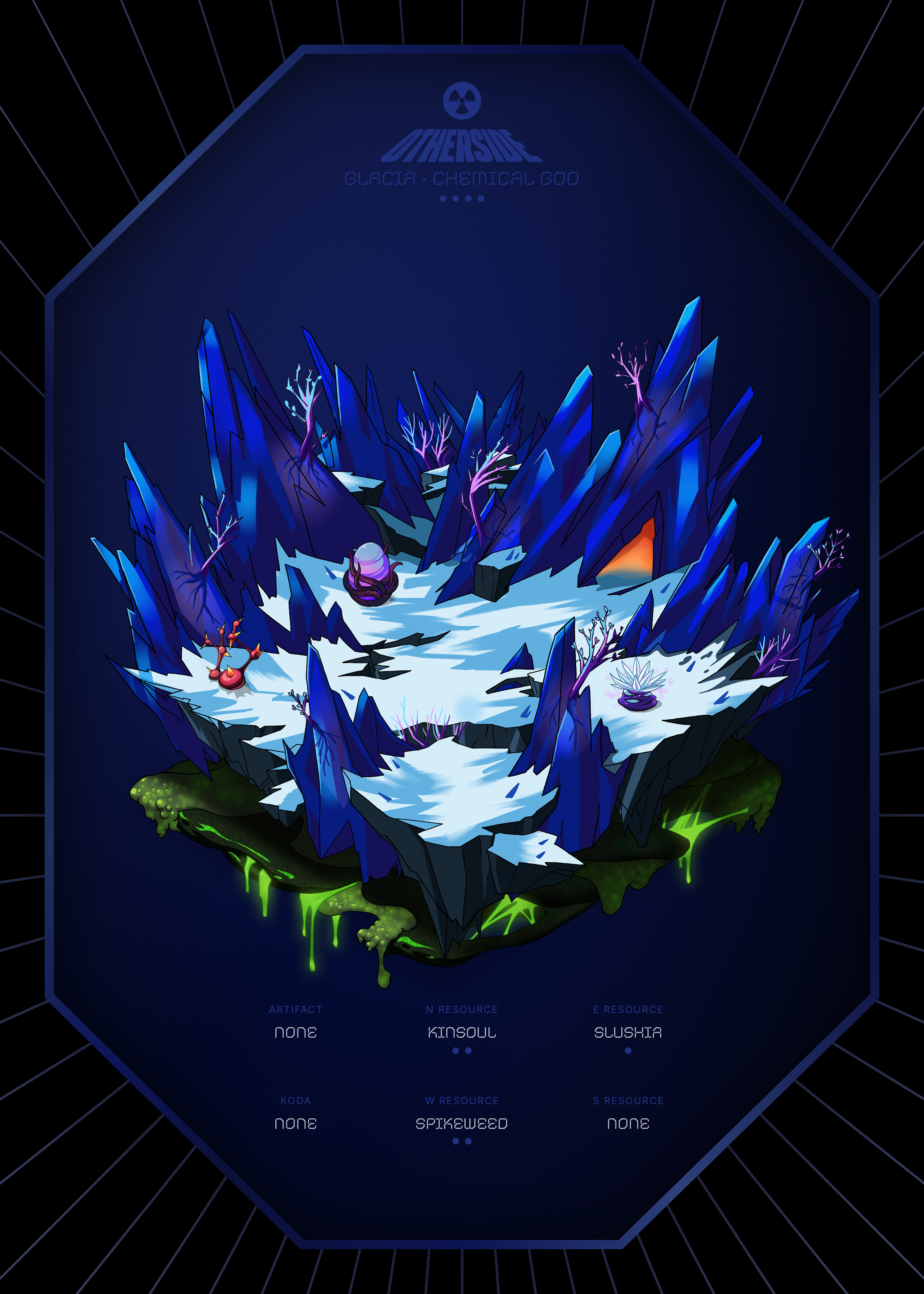Otherdeed #10215 — Glacia