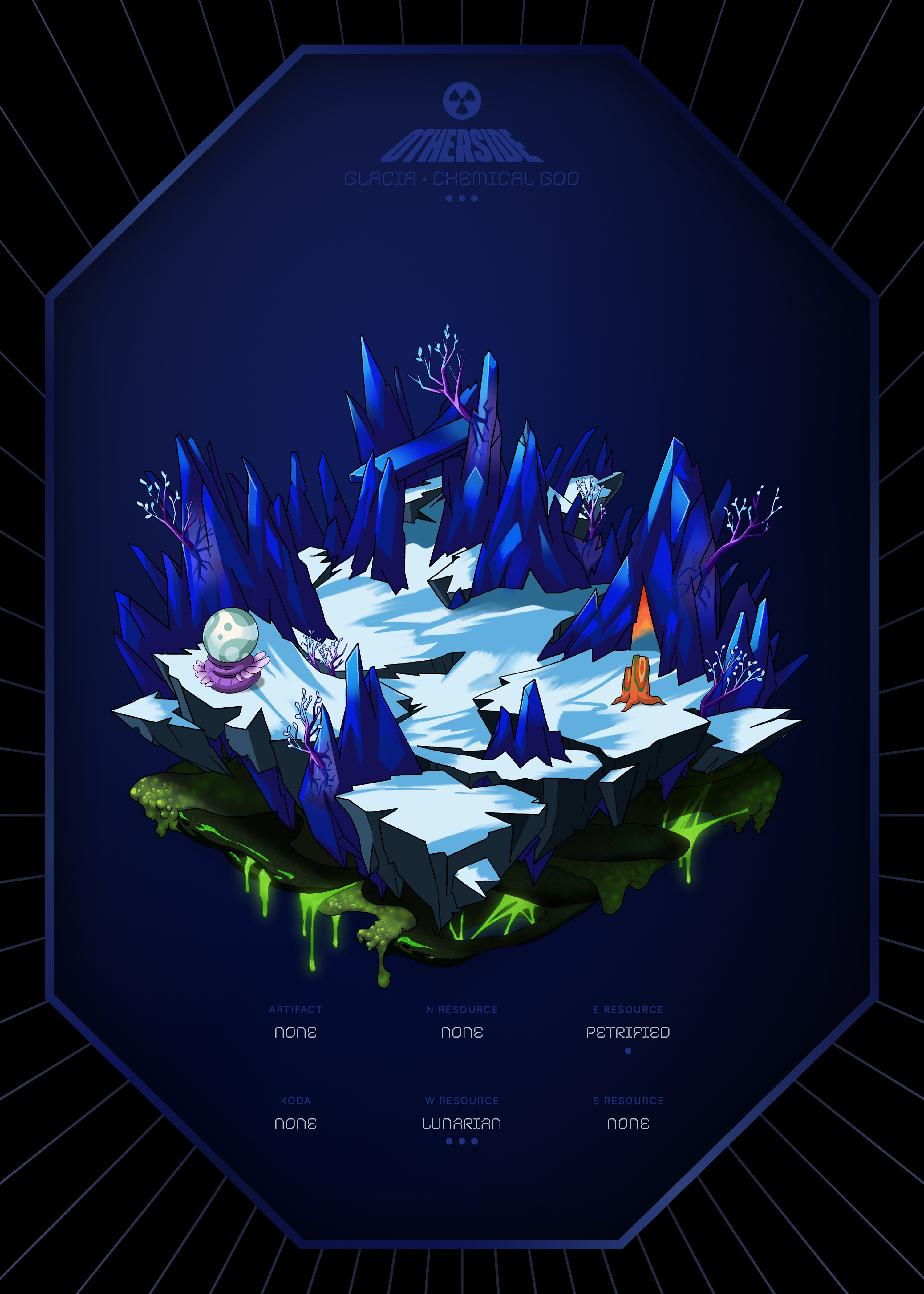 Otherdeed #15845 — Glacia