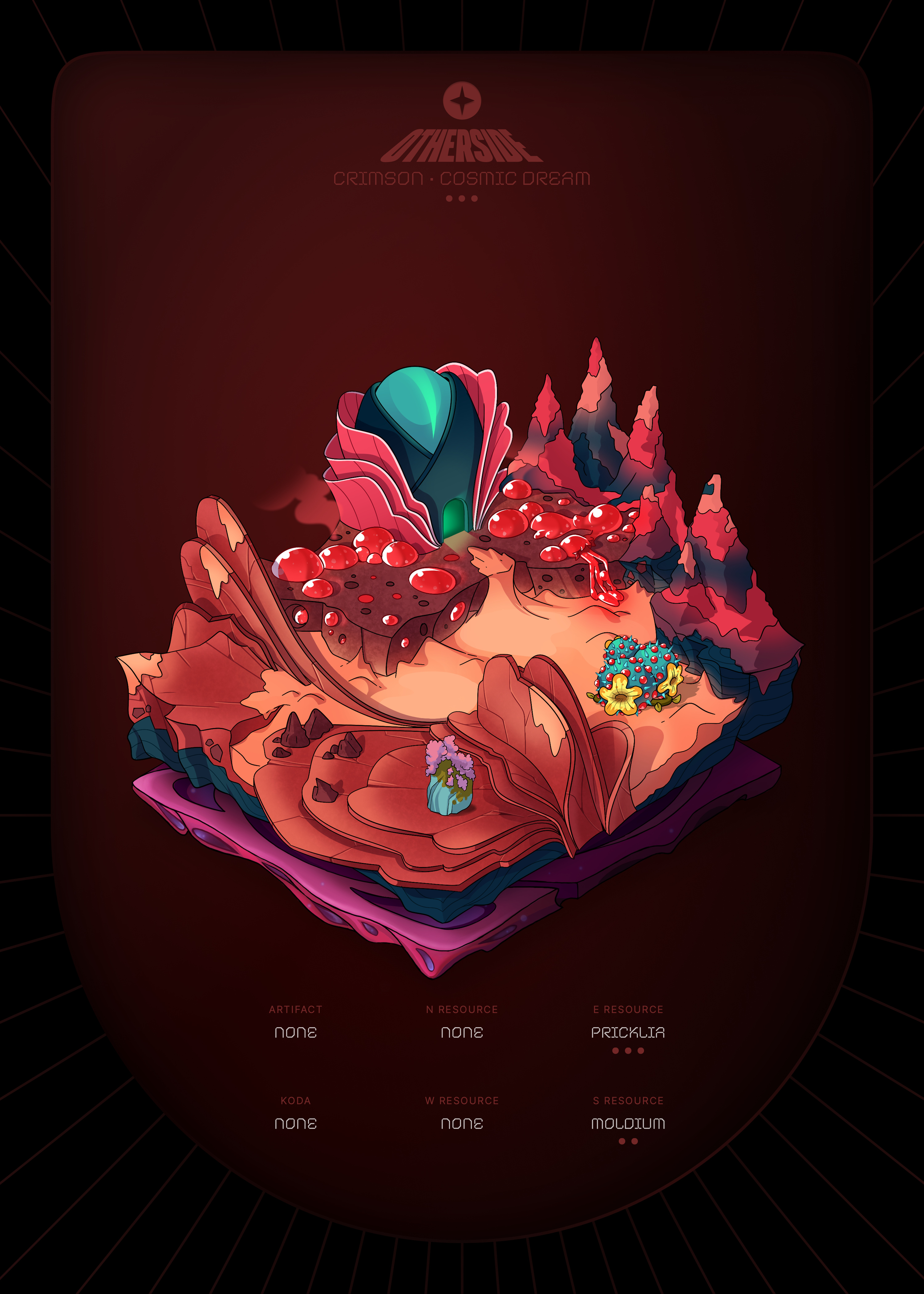 Otherdeed #92187 — Crimson