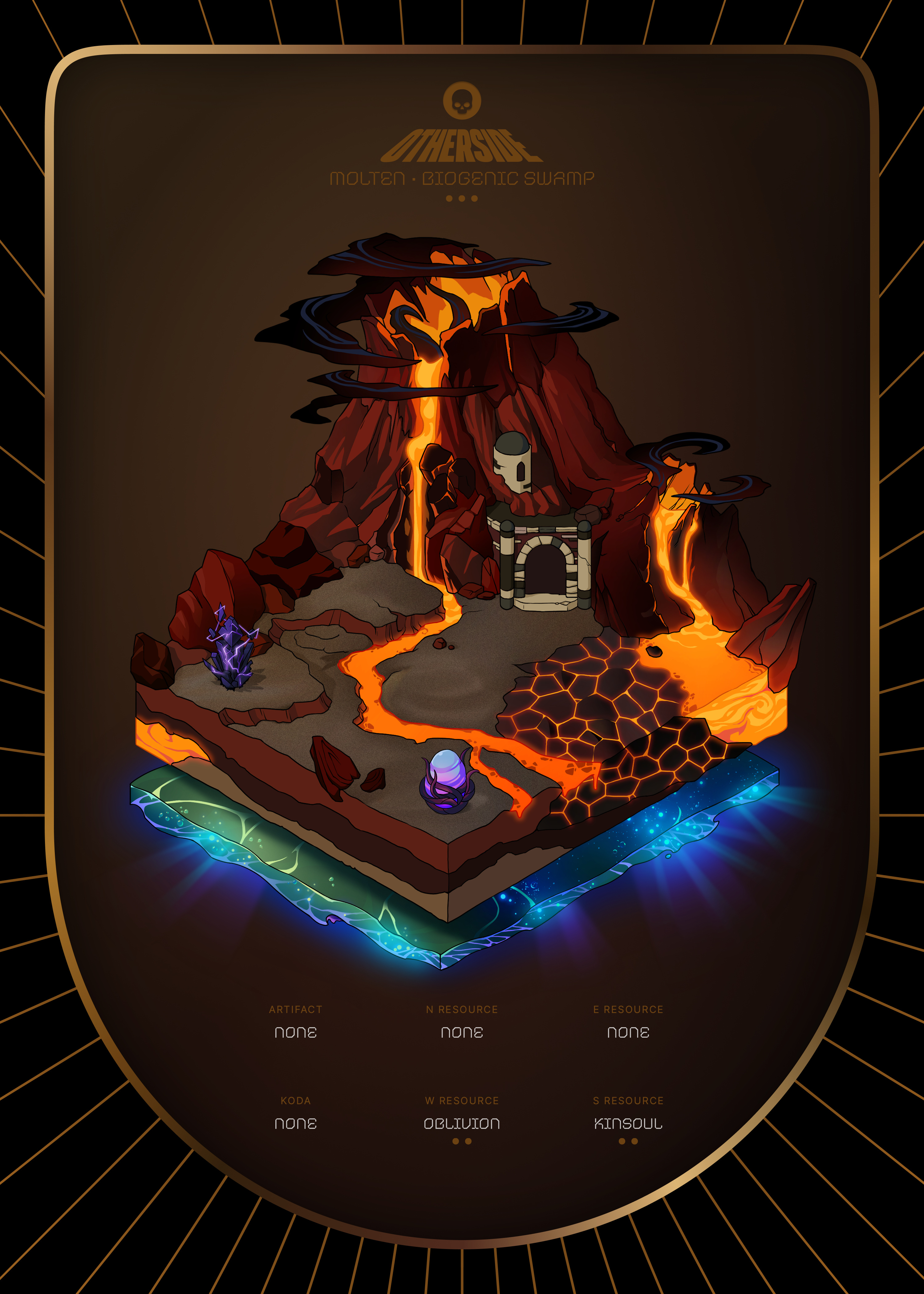 Otherdeed #3955 — Molten