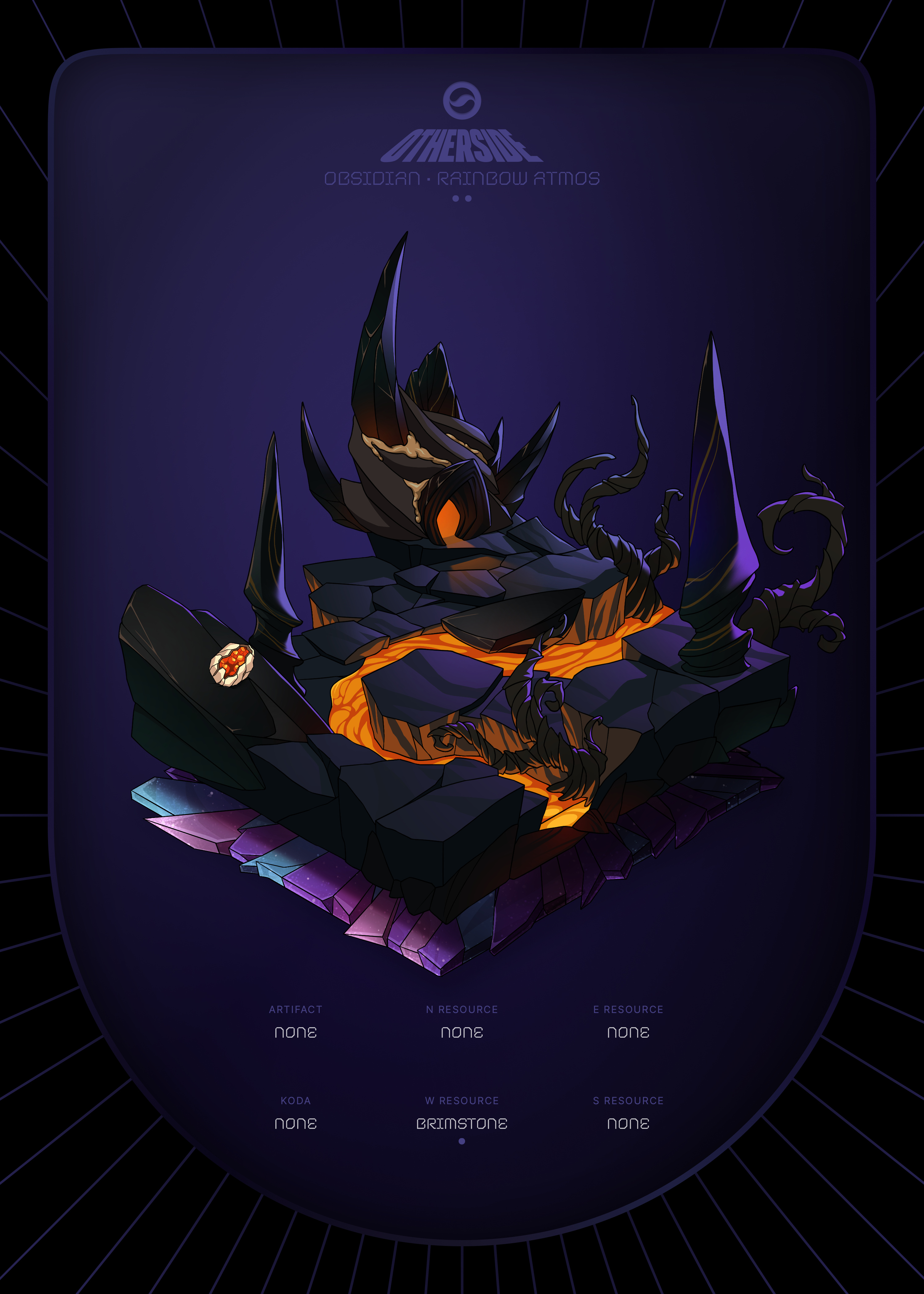 Otherdeed #76869 — Obsidian