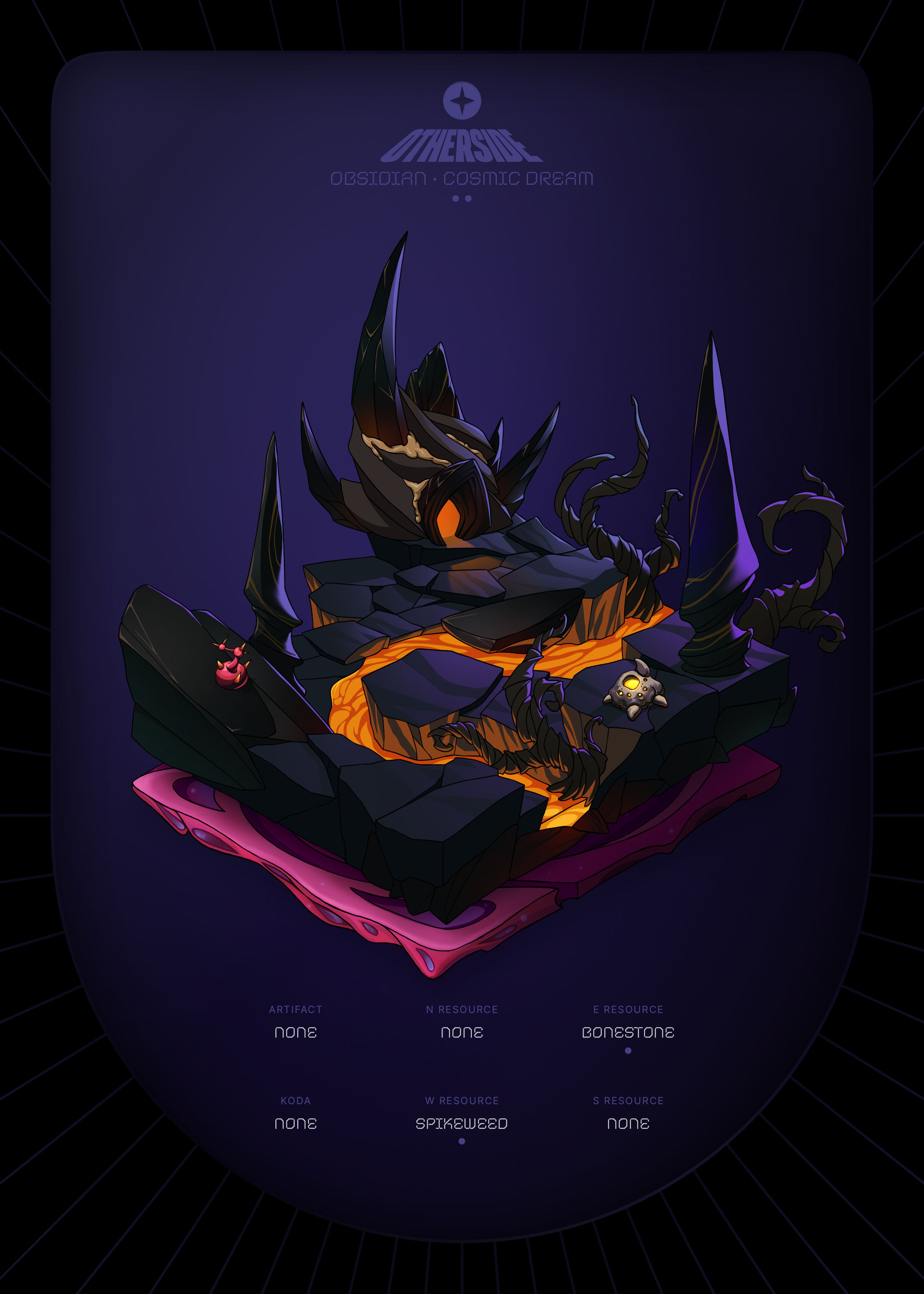 Otherdeed #89214 — Obsidian
