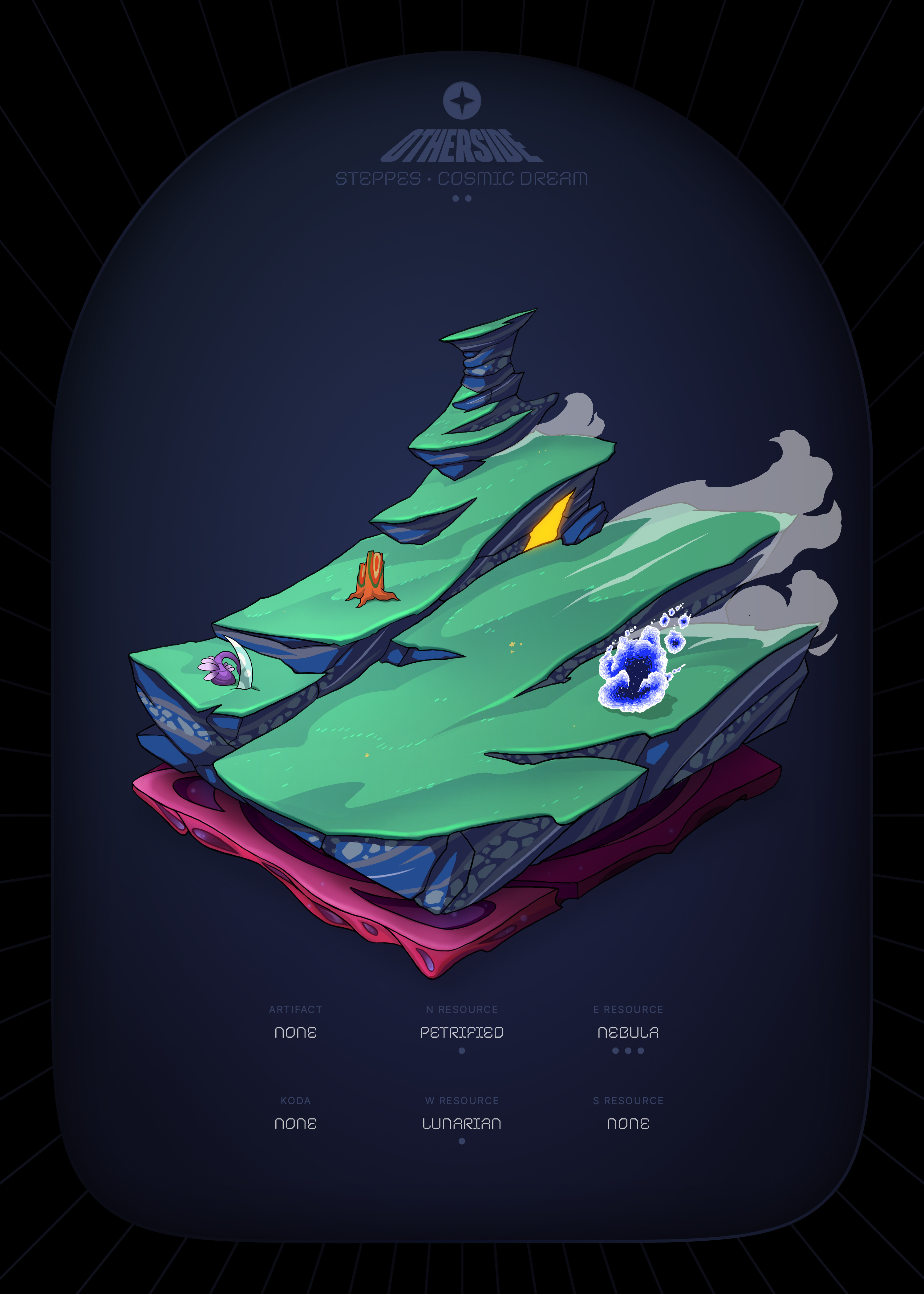Otherdeed #31082 — Steppes