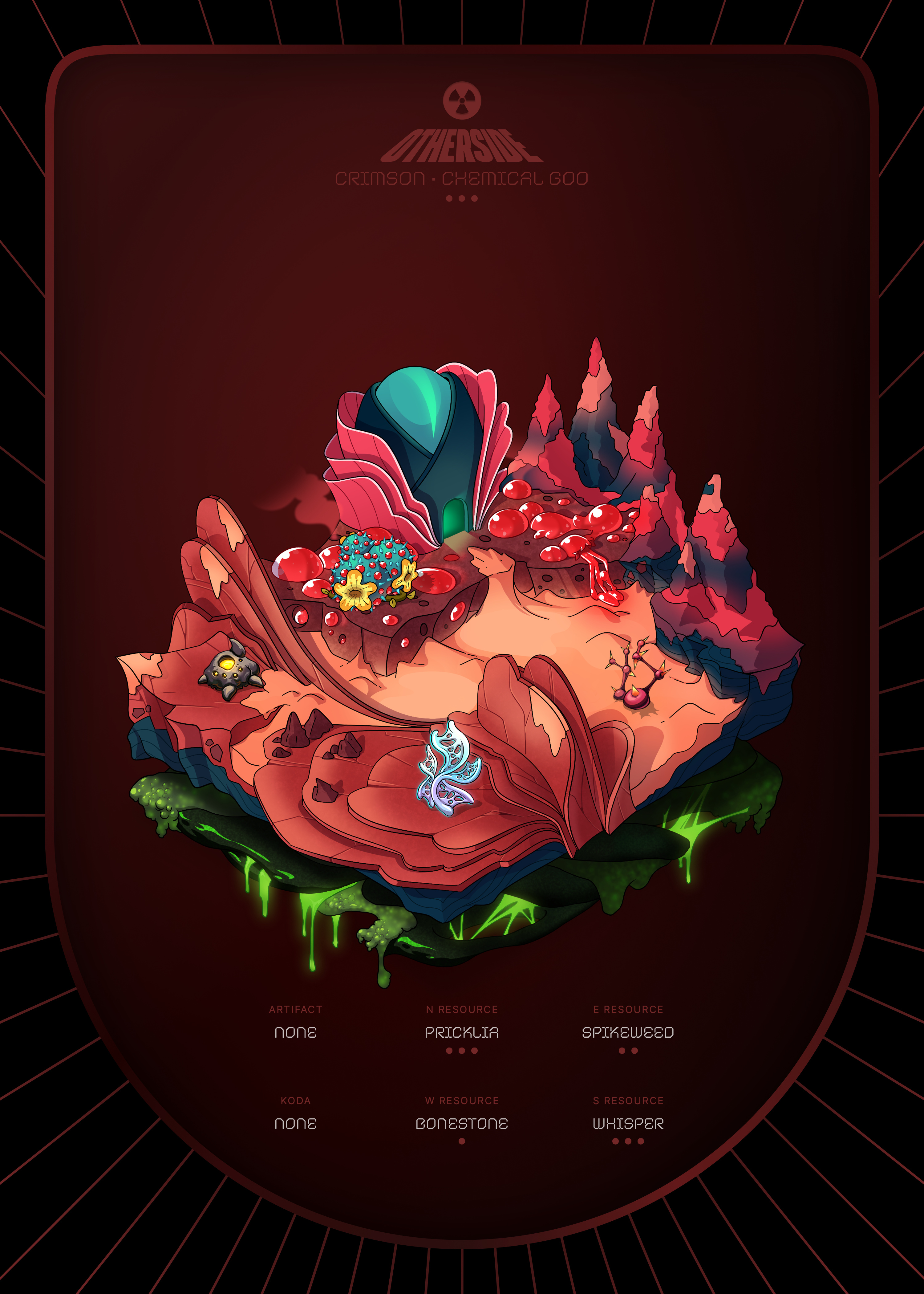 Otherdeed #26553 — Crimson
