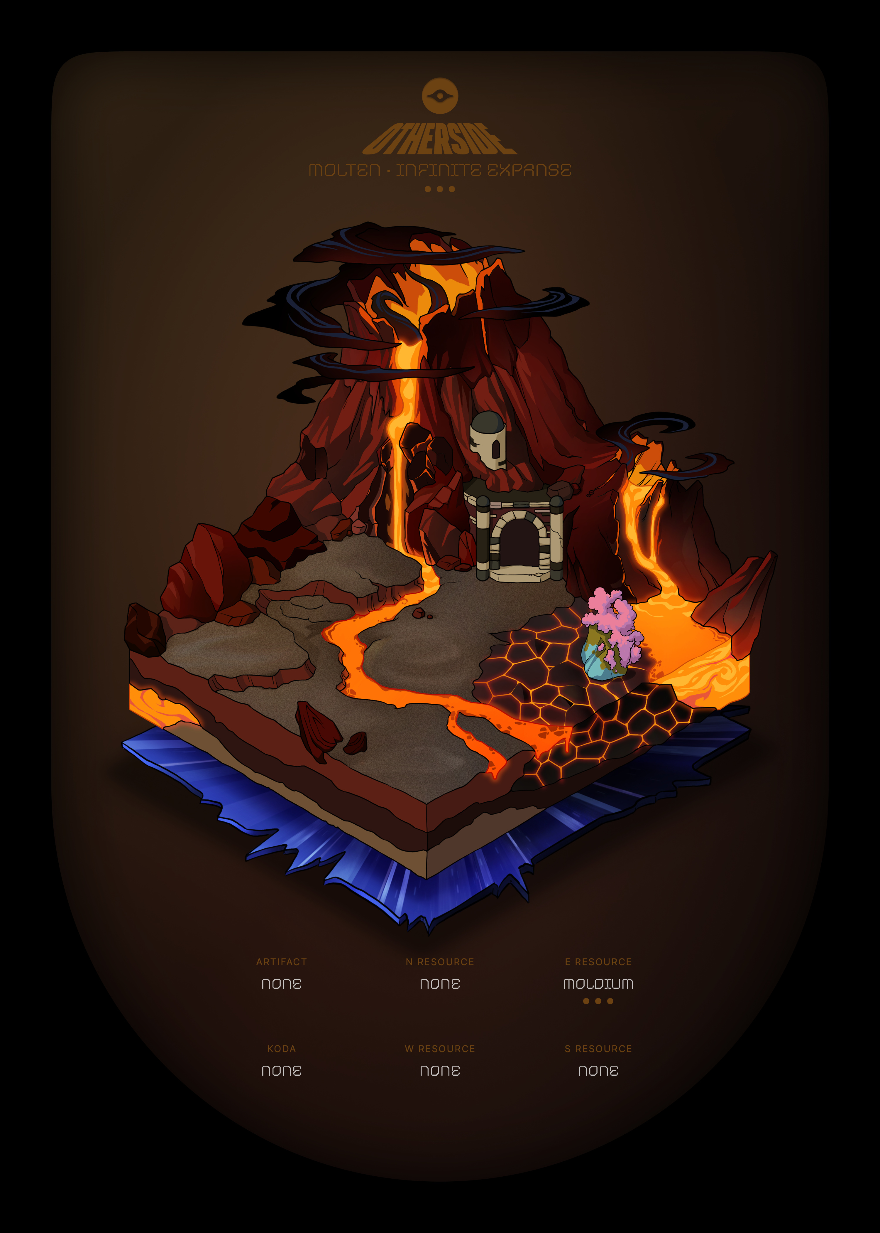 Otherdeed #40208 — Molten