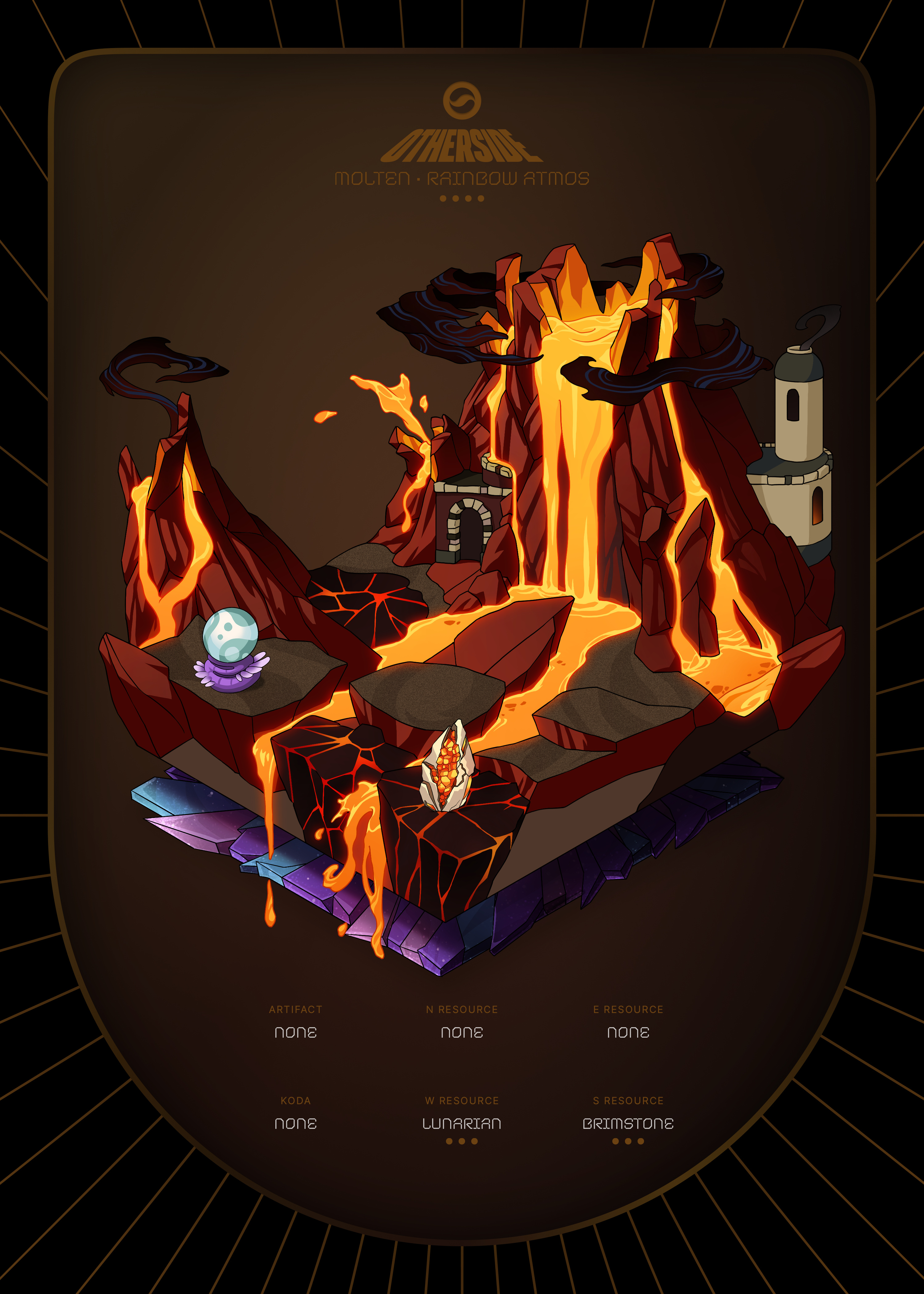Otherdeed #76734 — Molten