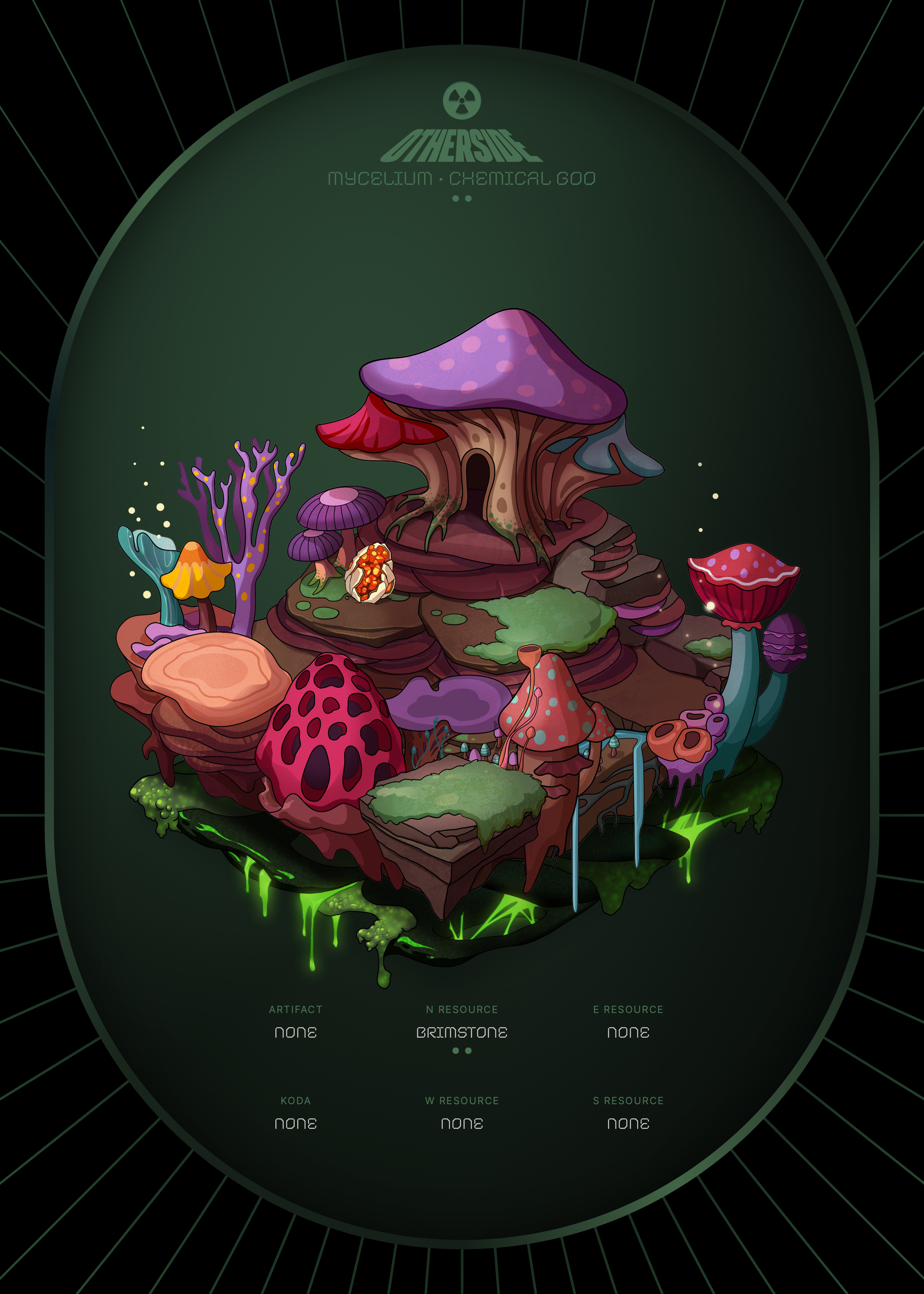 Otherdeed #11390 — Mycelium