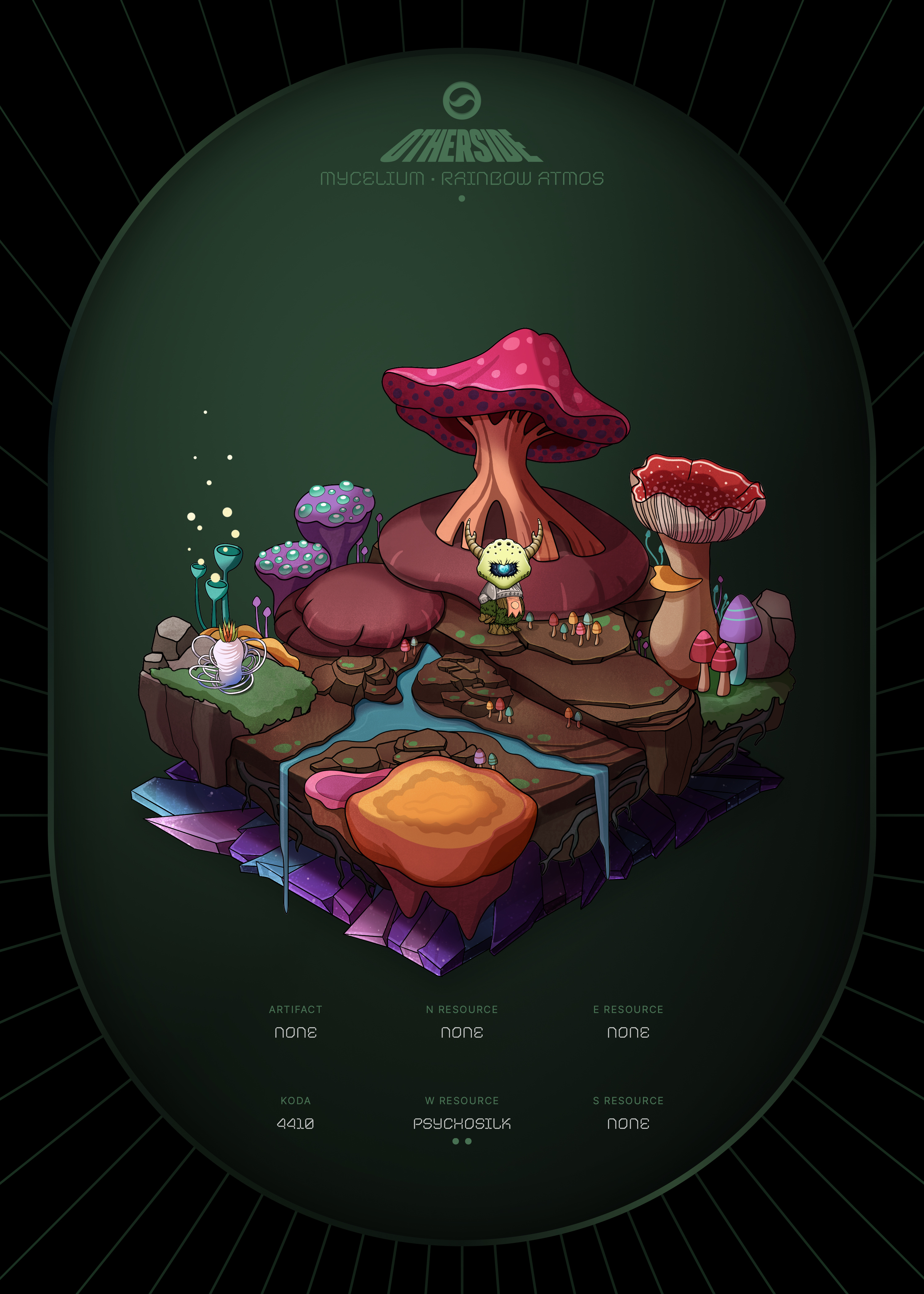 Otherdeed #83443 — Mycelium