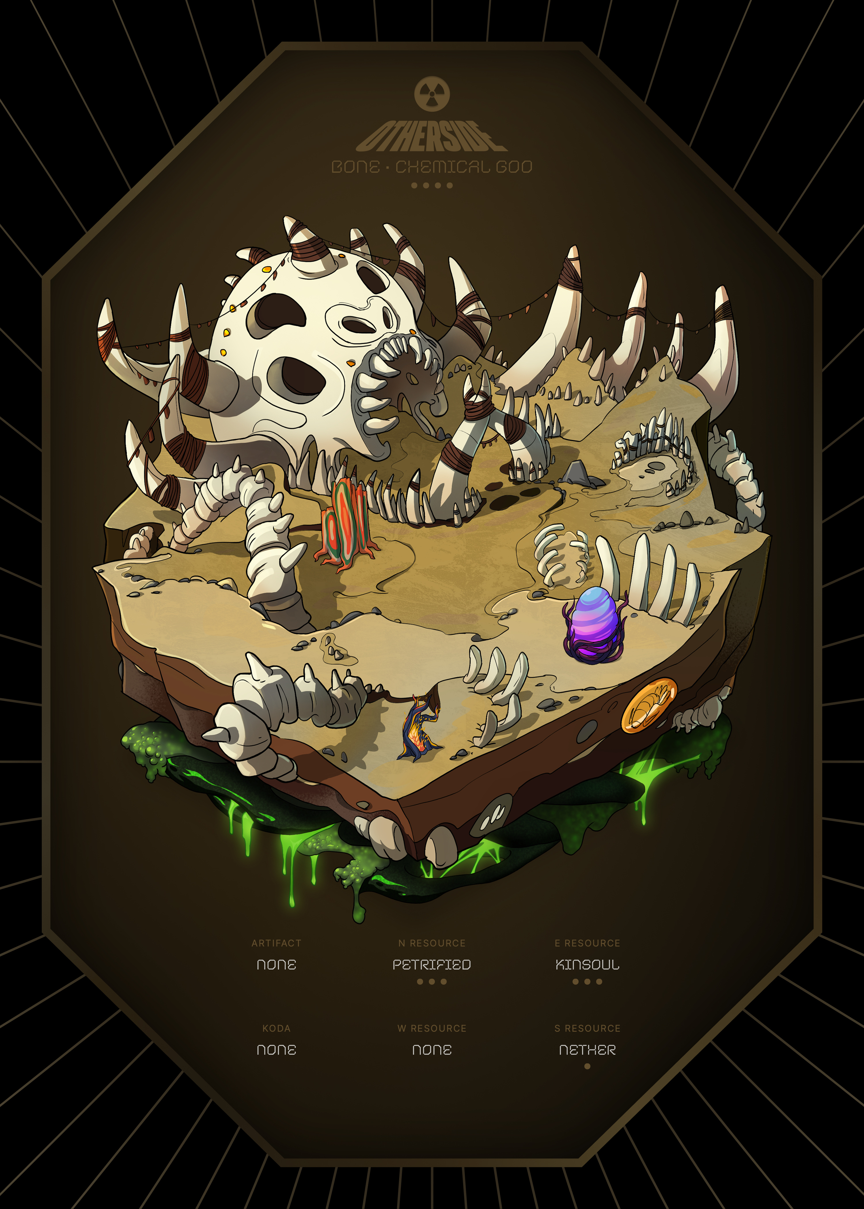Otherdeed #16596 — Bone
