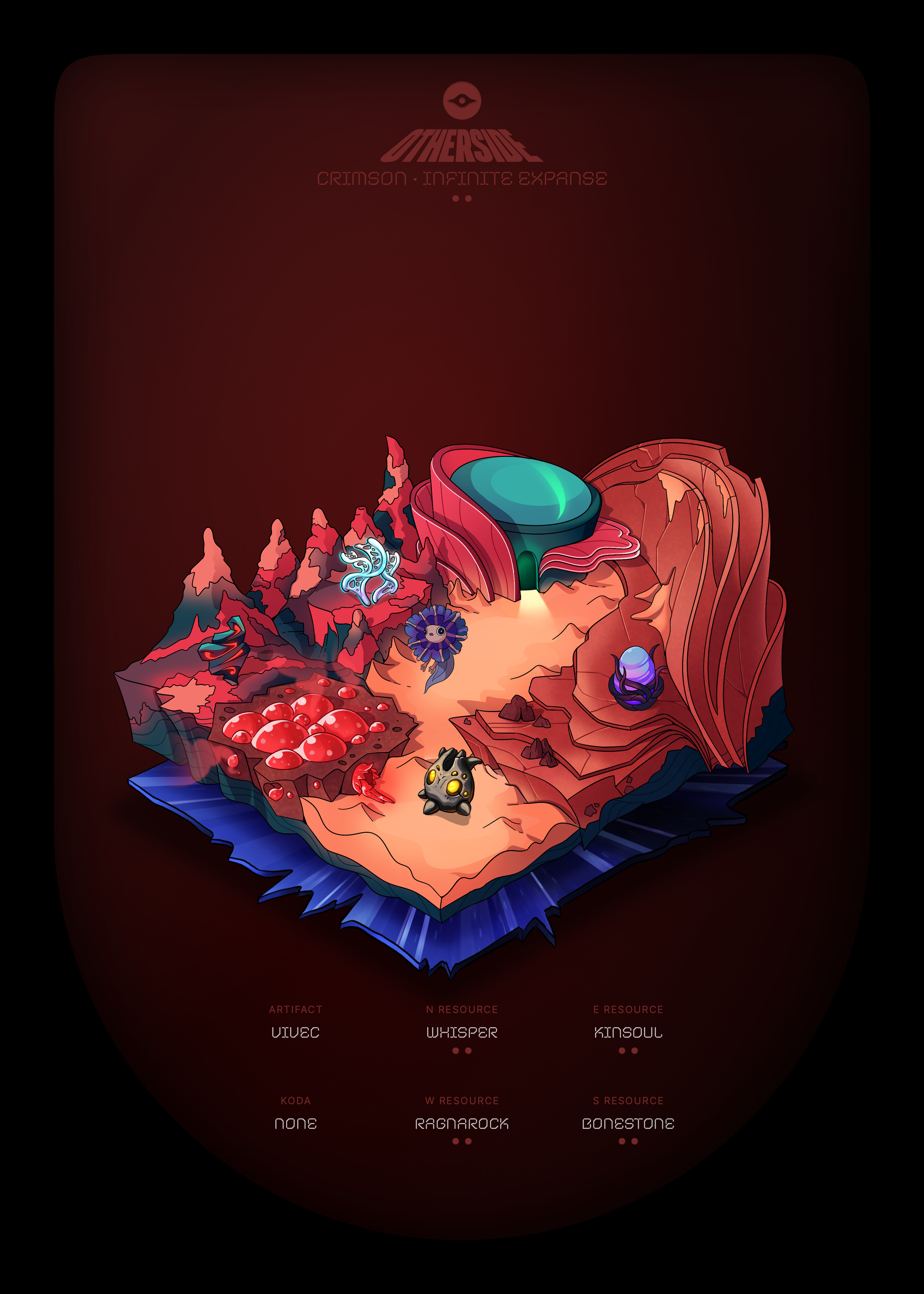 Otherdeed #54617 — Crimson