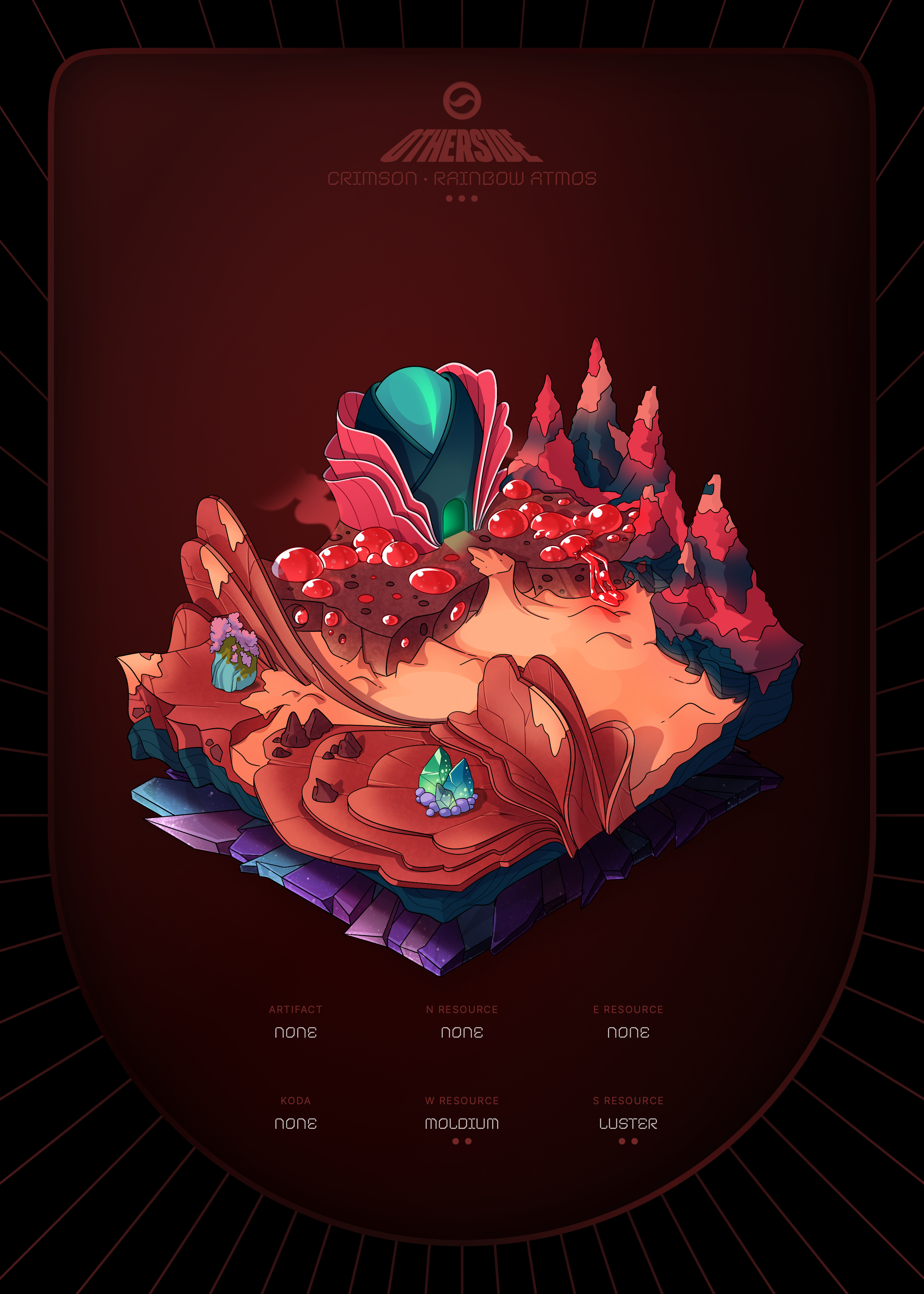 Otherdeed #69937 — Crimson