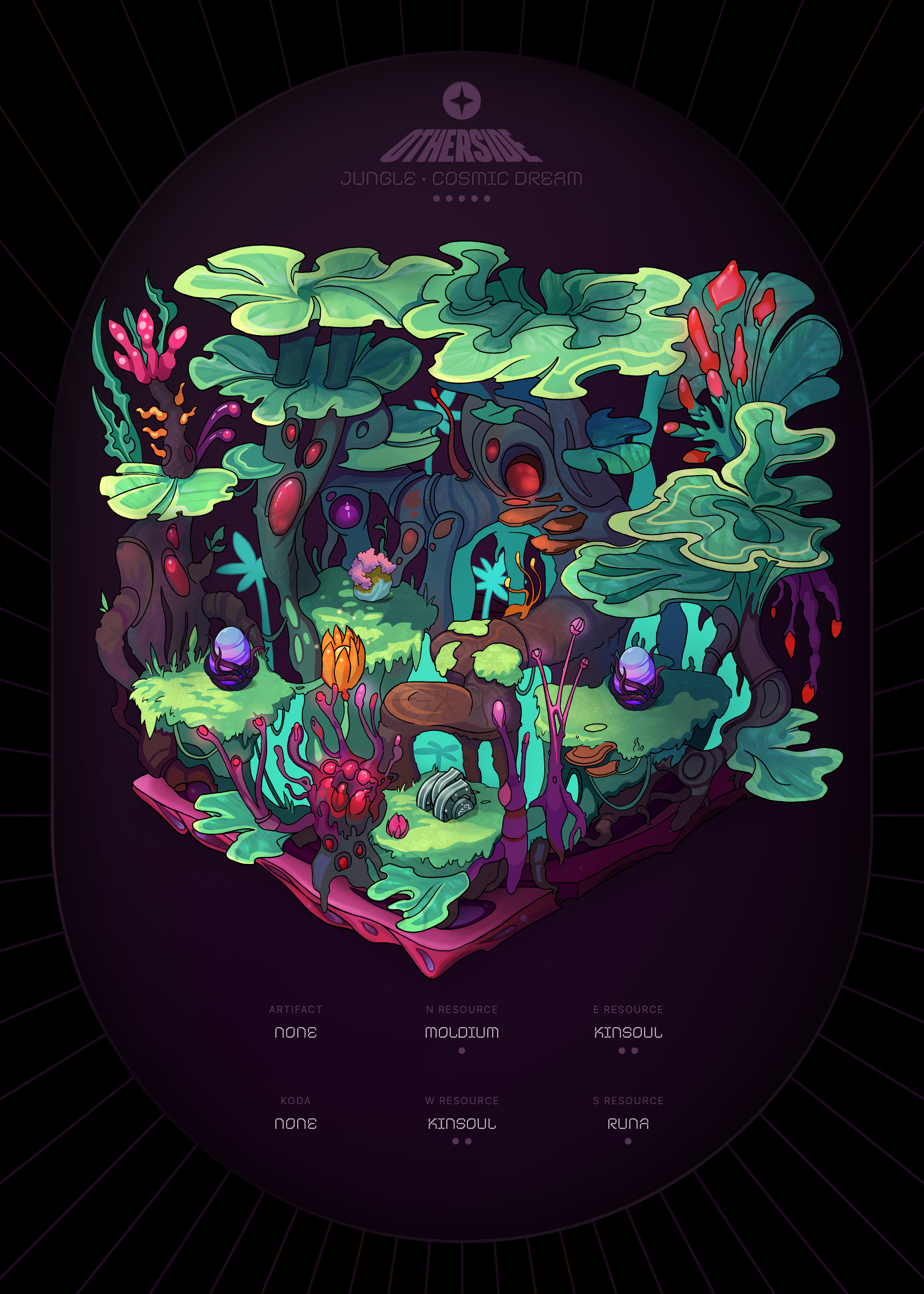 Otherdeed #34993 — Jungle