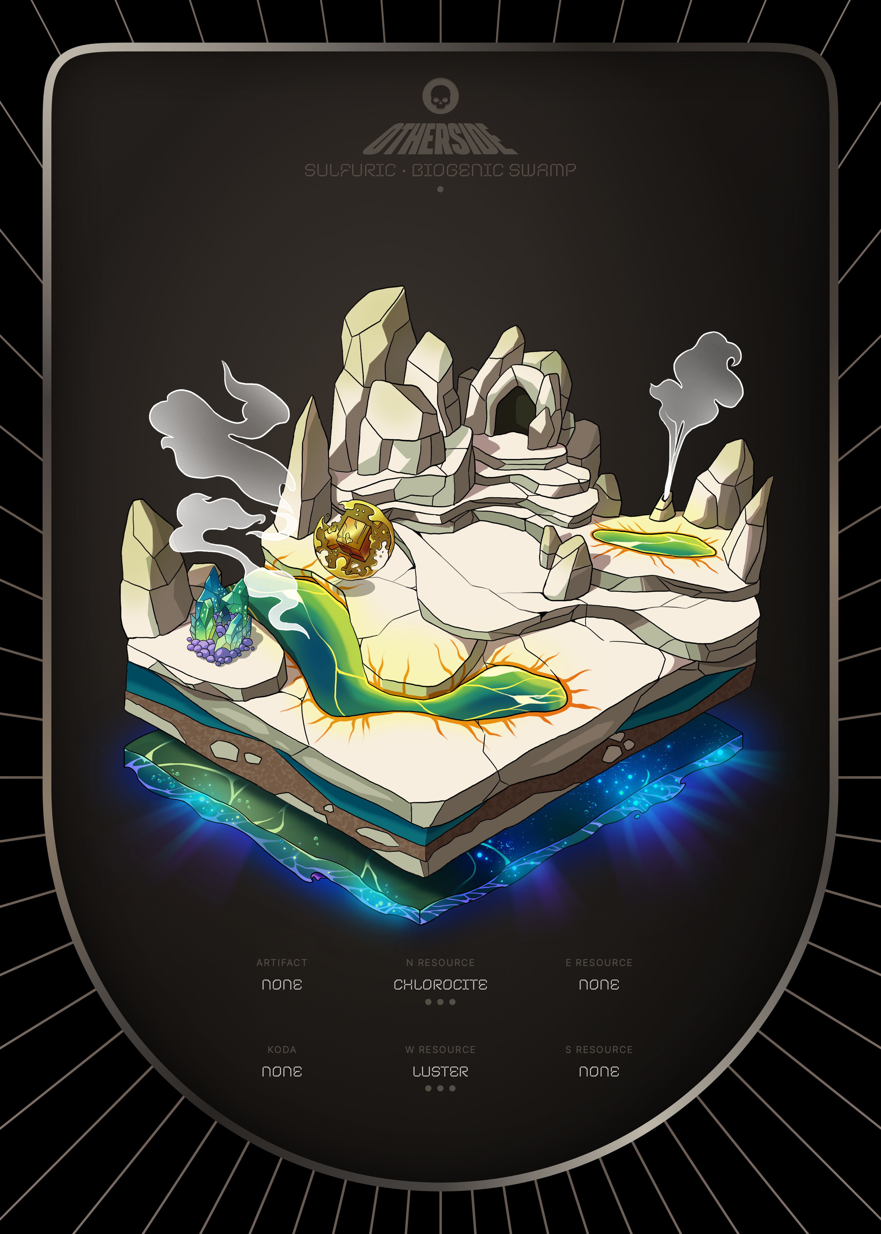 Otherdeed #4781 — Sulfuric