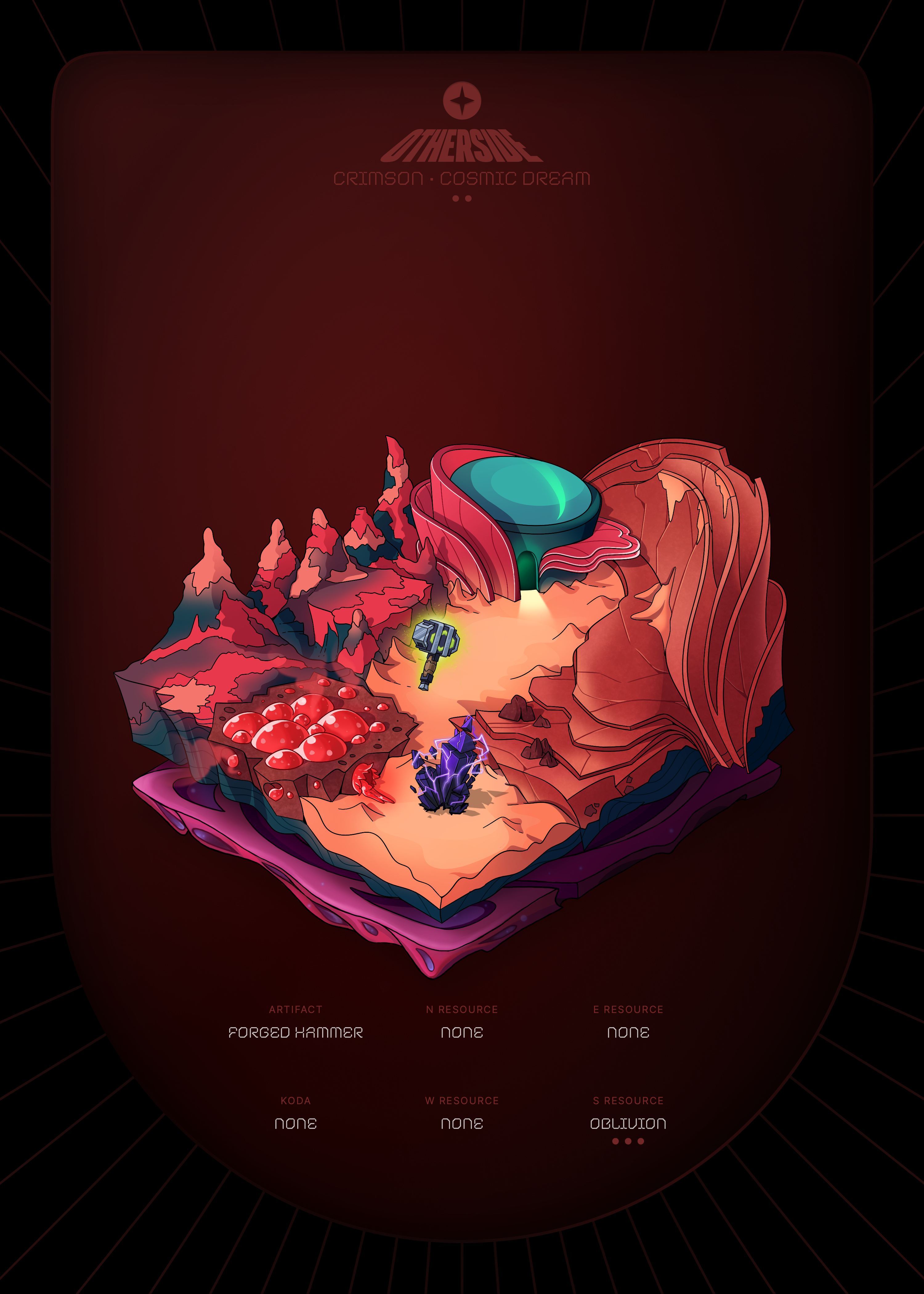 Otherdeed #88287 — Crimson