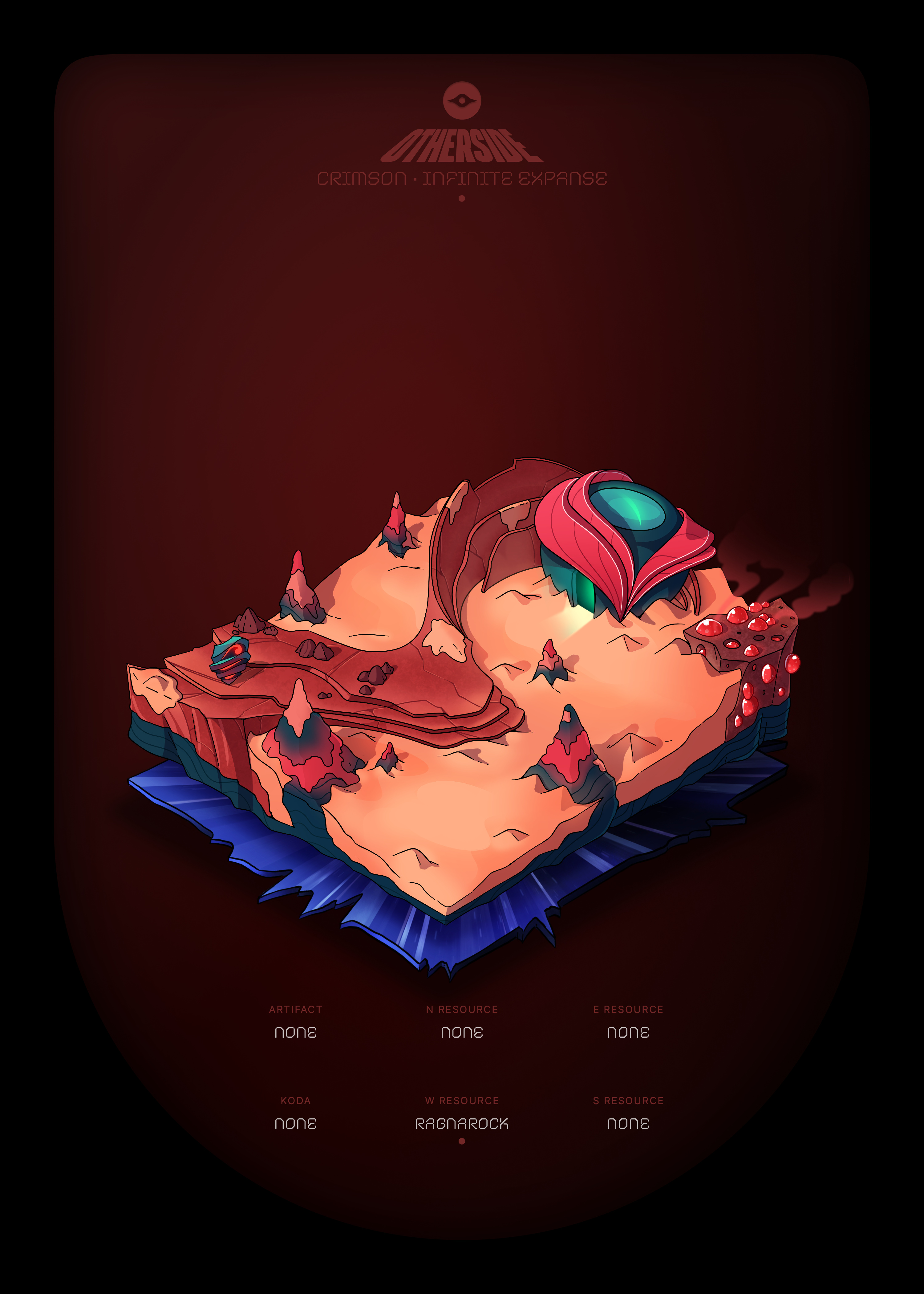 Otherdeed #53122 — Crimson