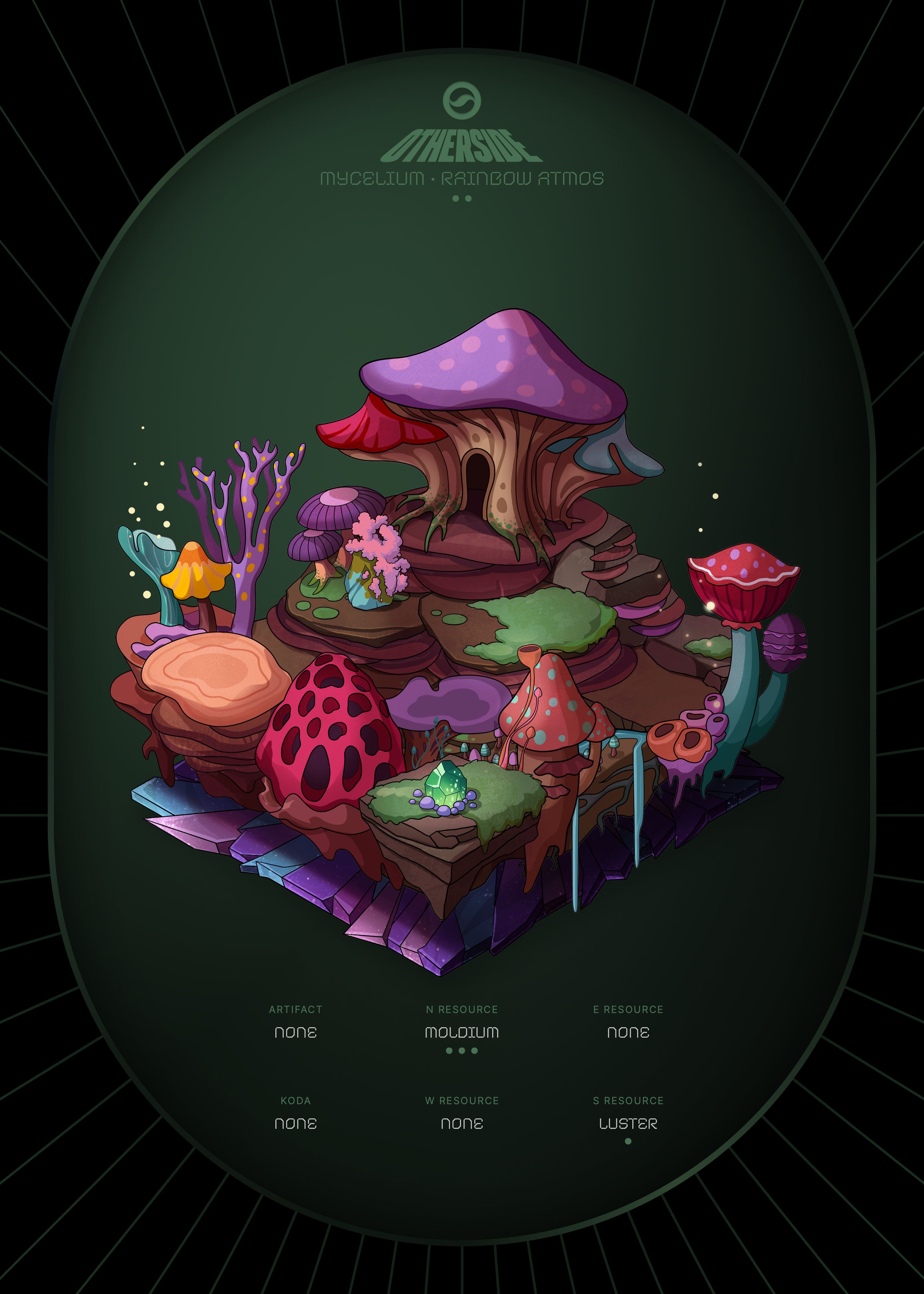 Otherdeed #83156 — Mycelium