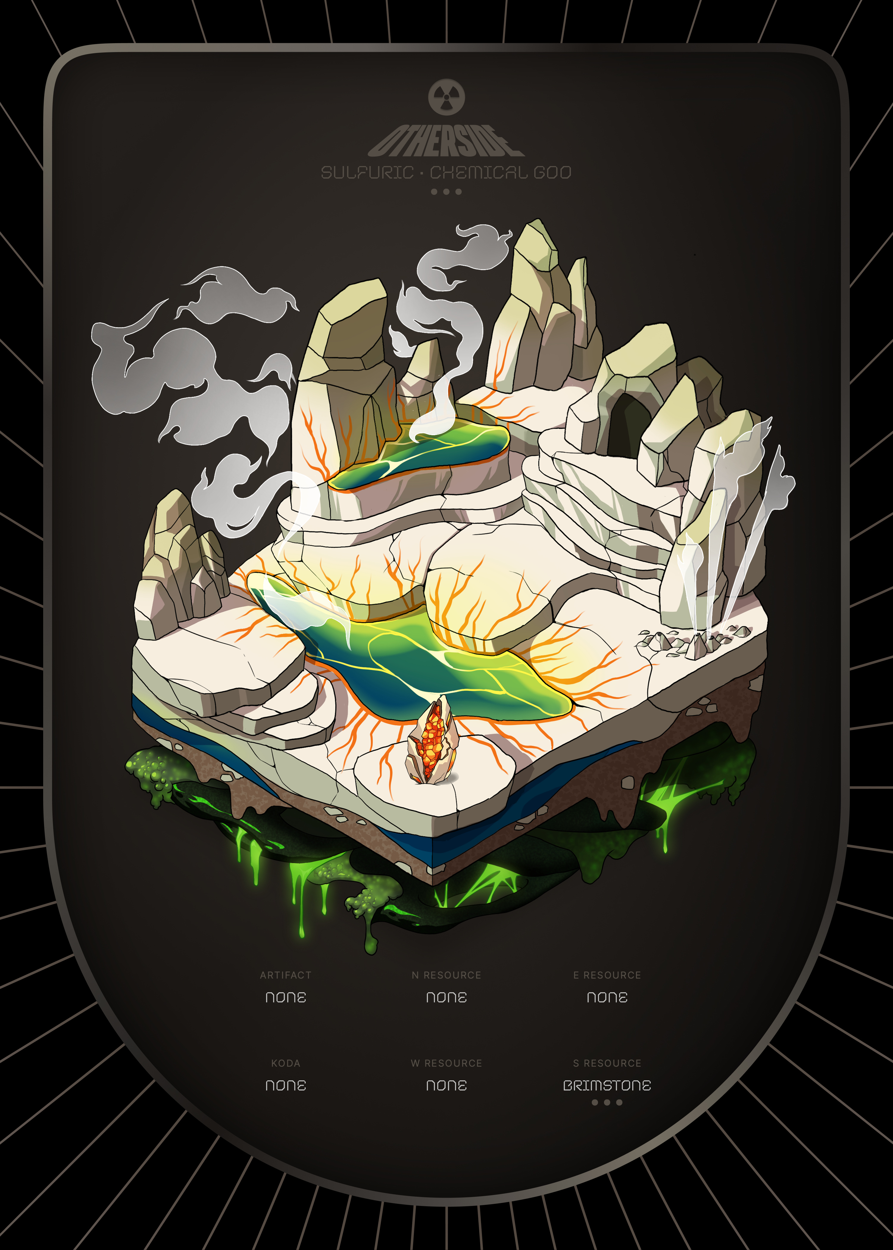 Otherdeed #23168 — Sulfuric