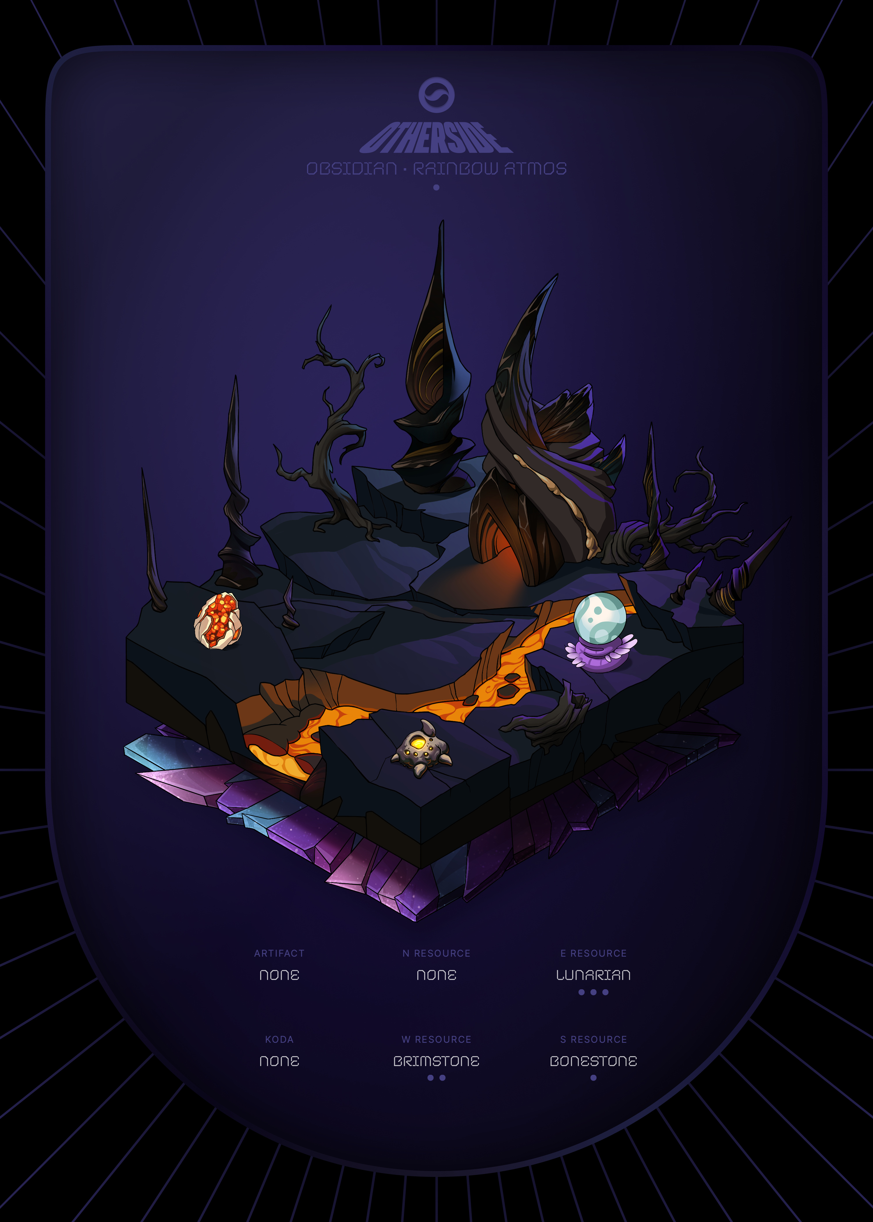 Otherdeed #67851 — Obsidian