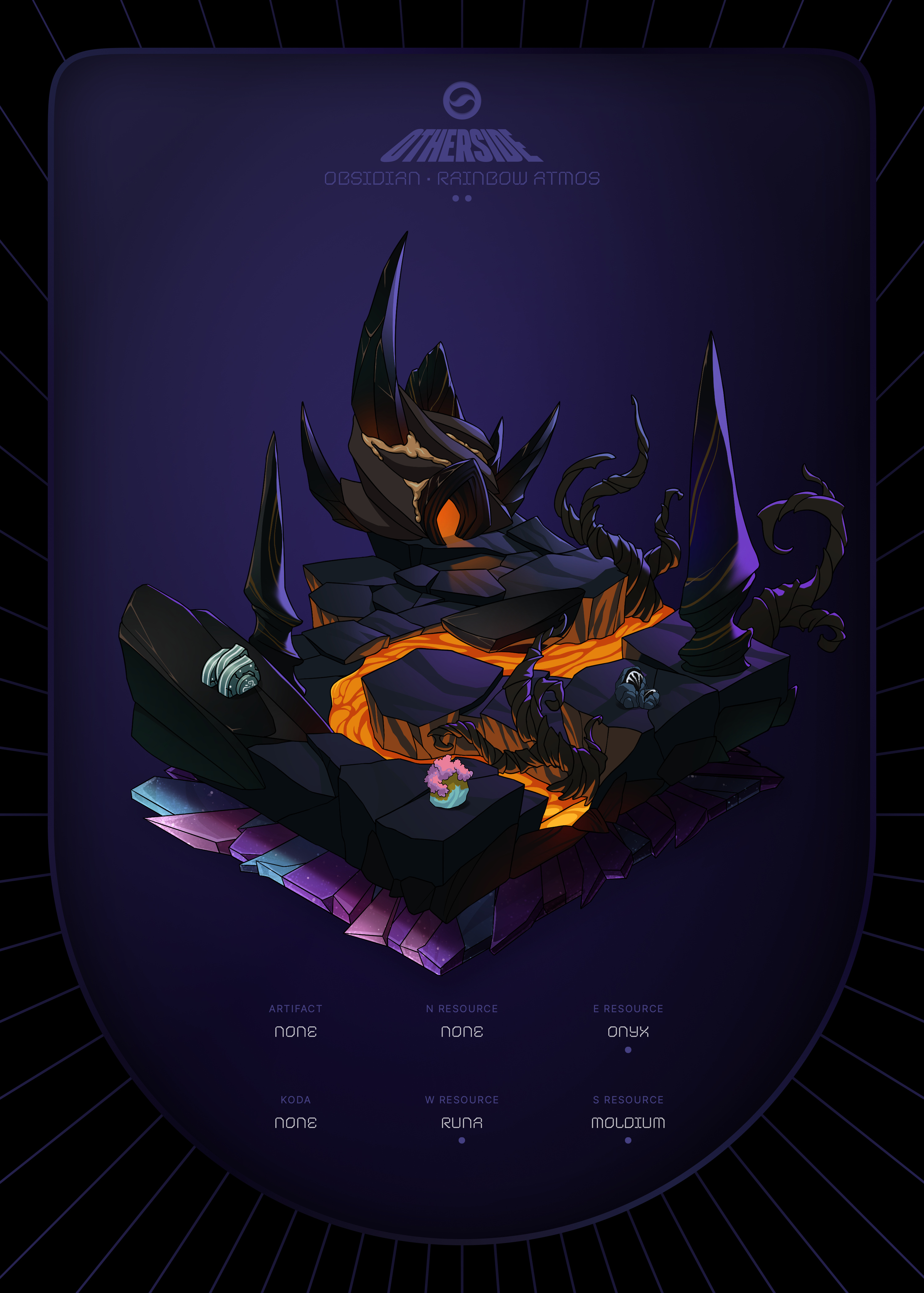 Otherdeed #85565 — Obsidian