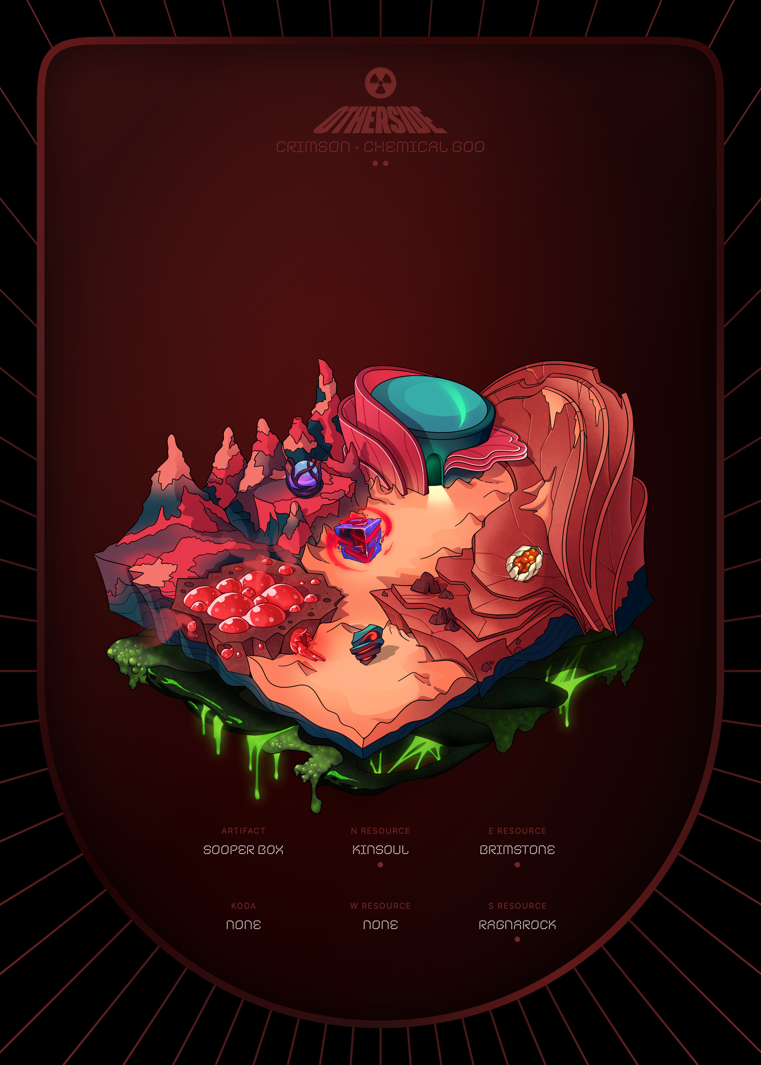 Otherdeed #20321 — Crimson