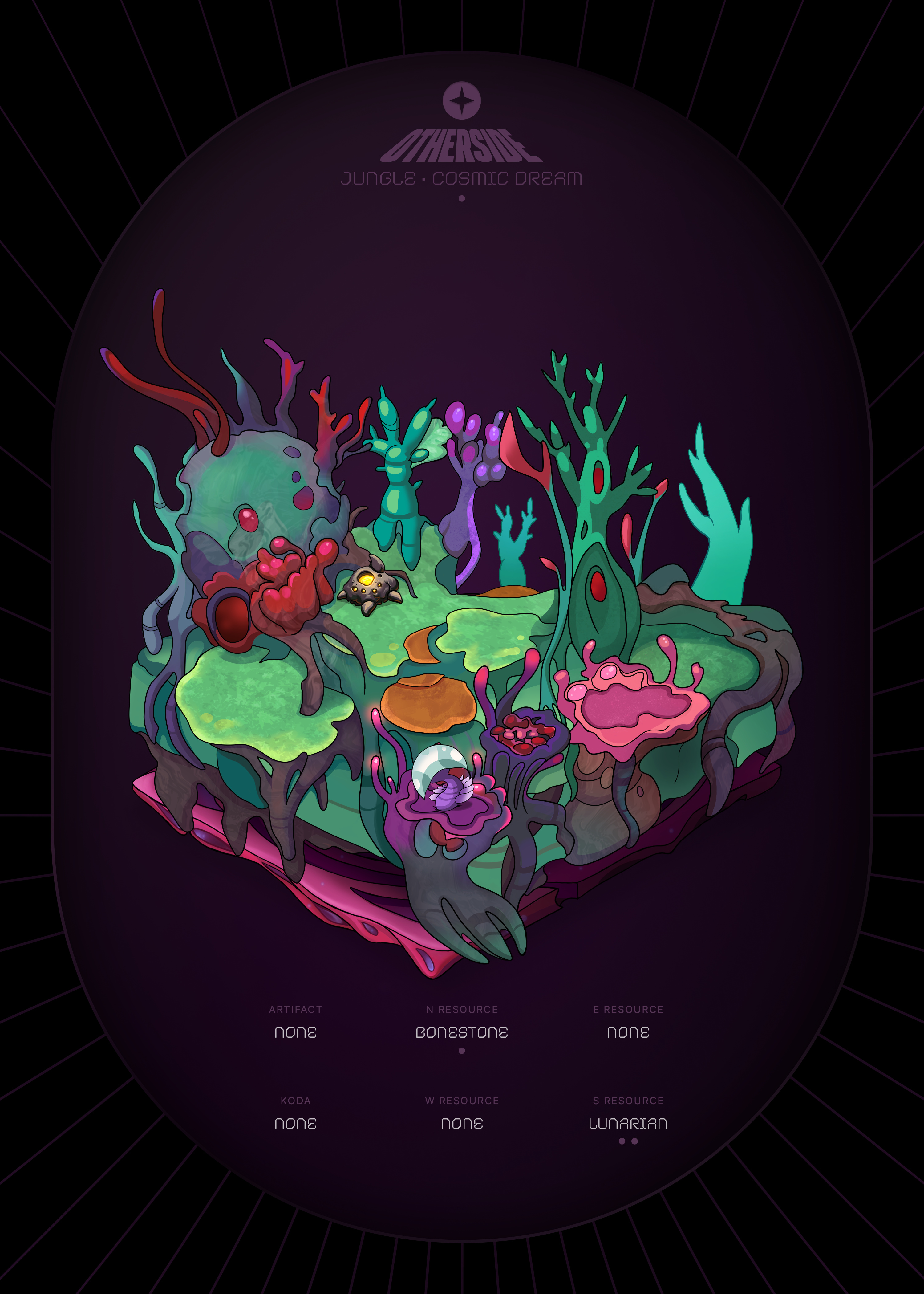 Otherdeed #34899 — Jungle