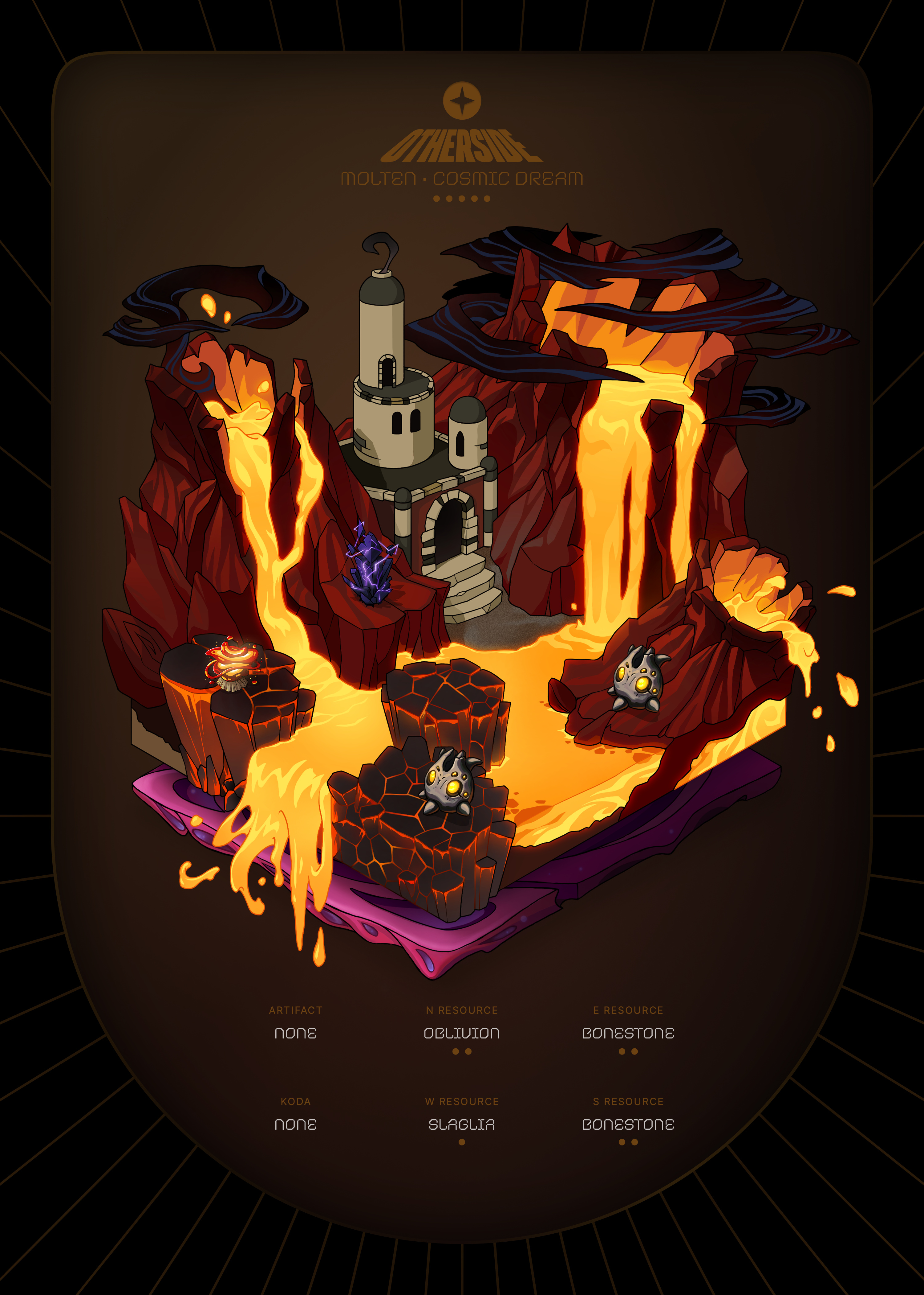 Otherdeed #94648 — Molten