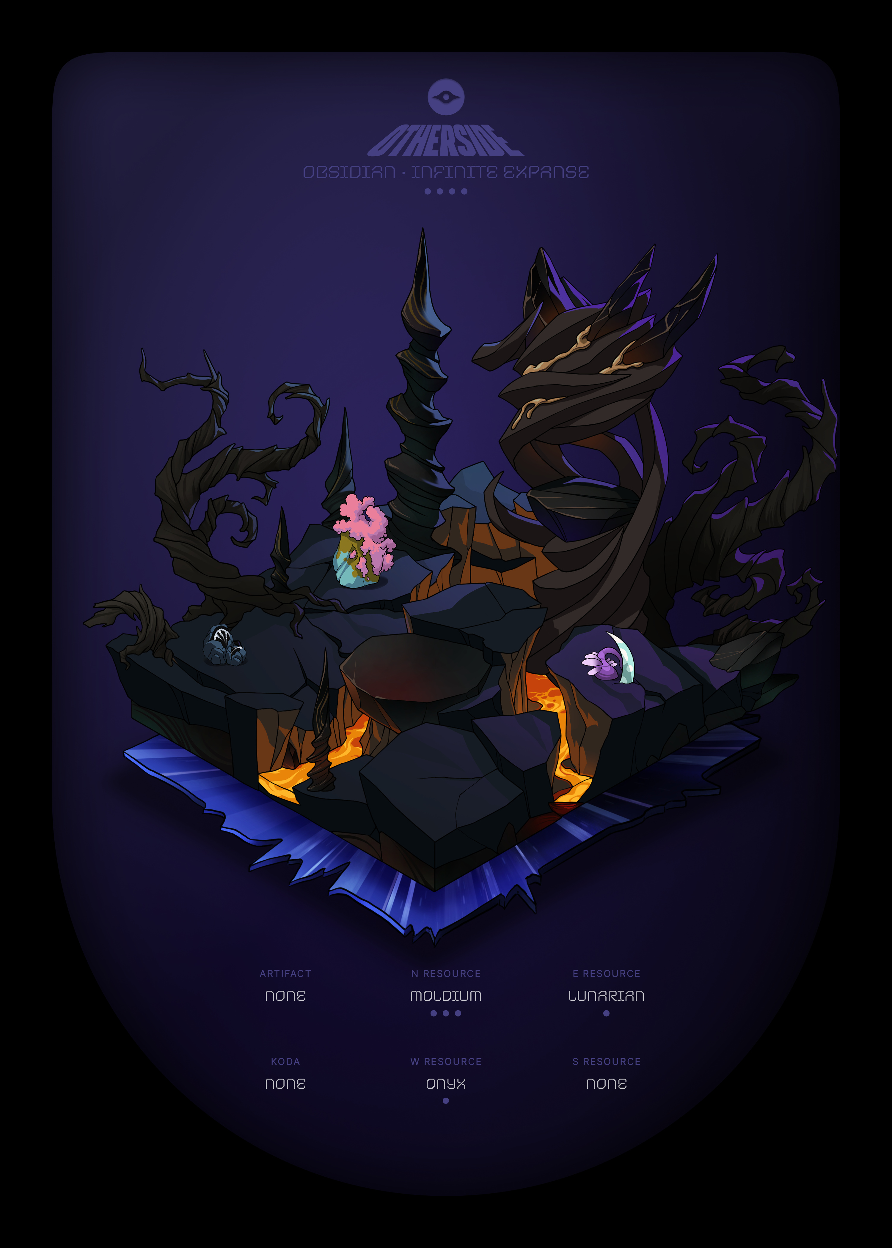 Otherdeed #49916 — Obsidian