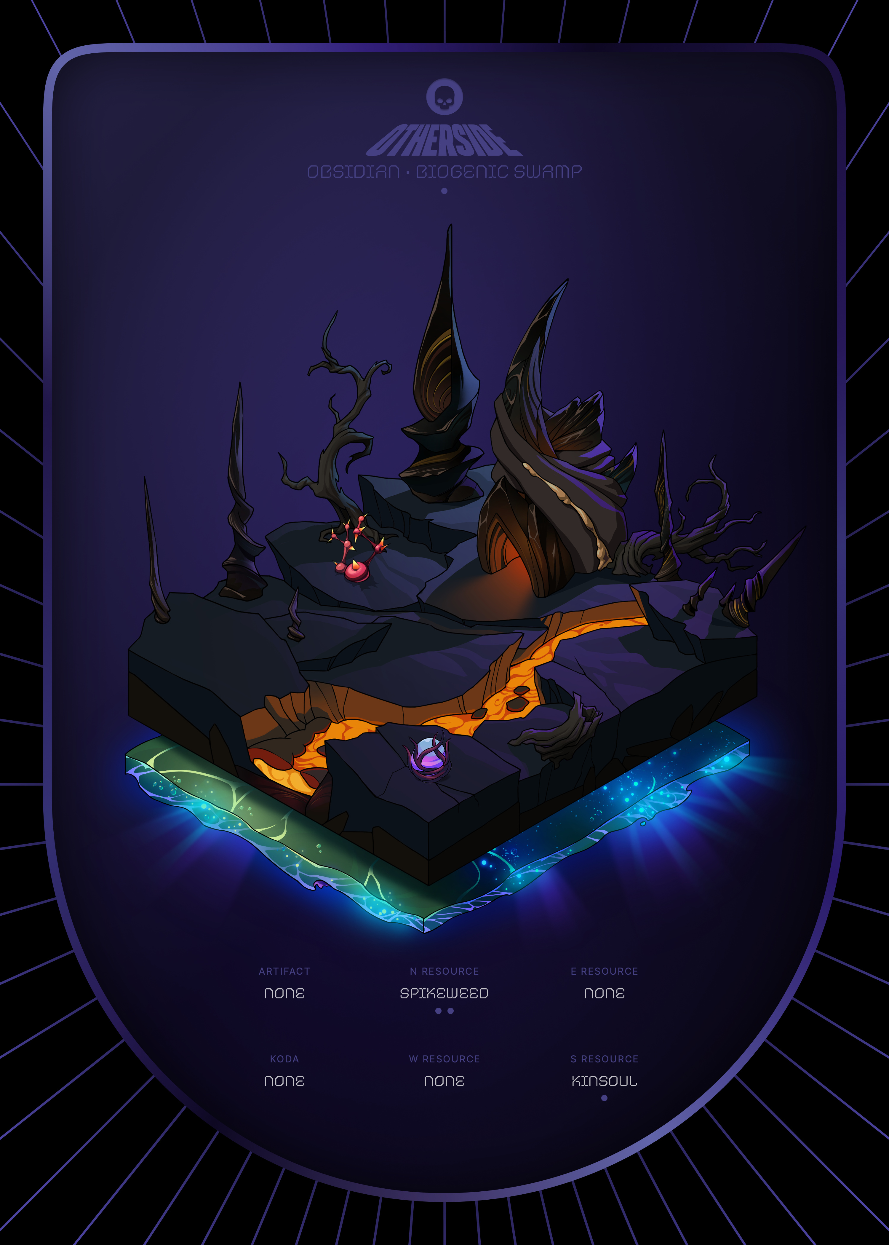 Otherdeed #6883 — Obsidian