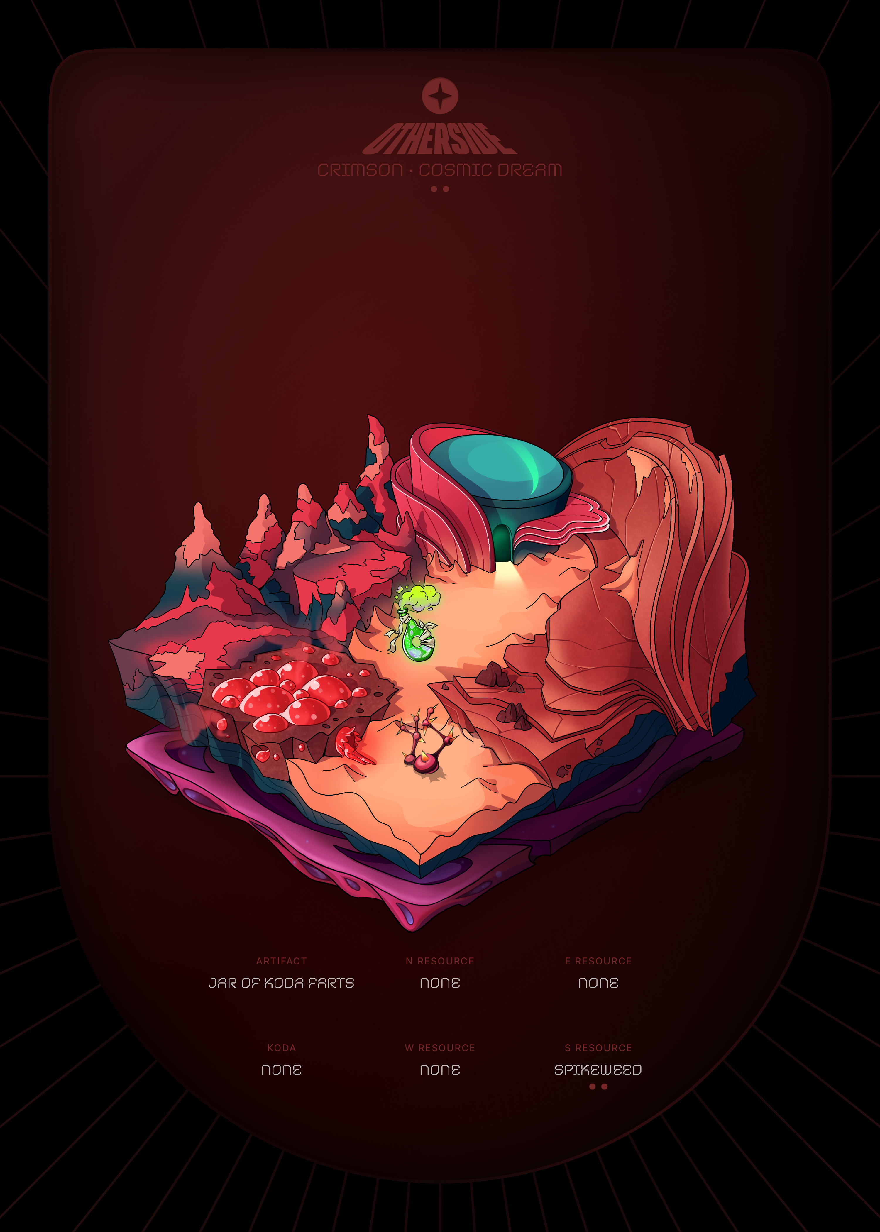 Otherdeed #92347 — Crimson