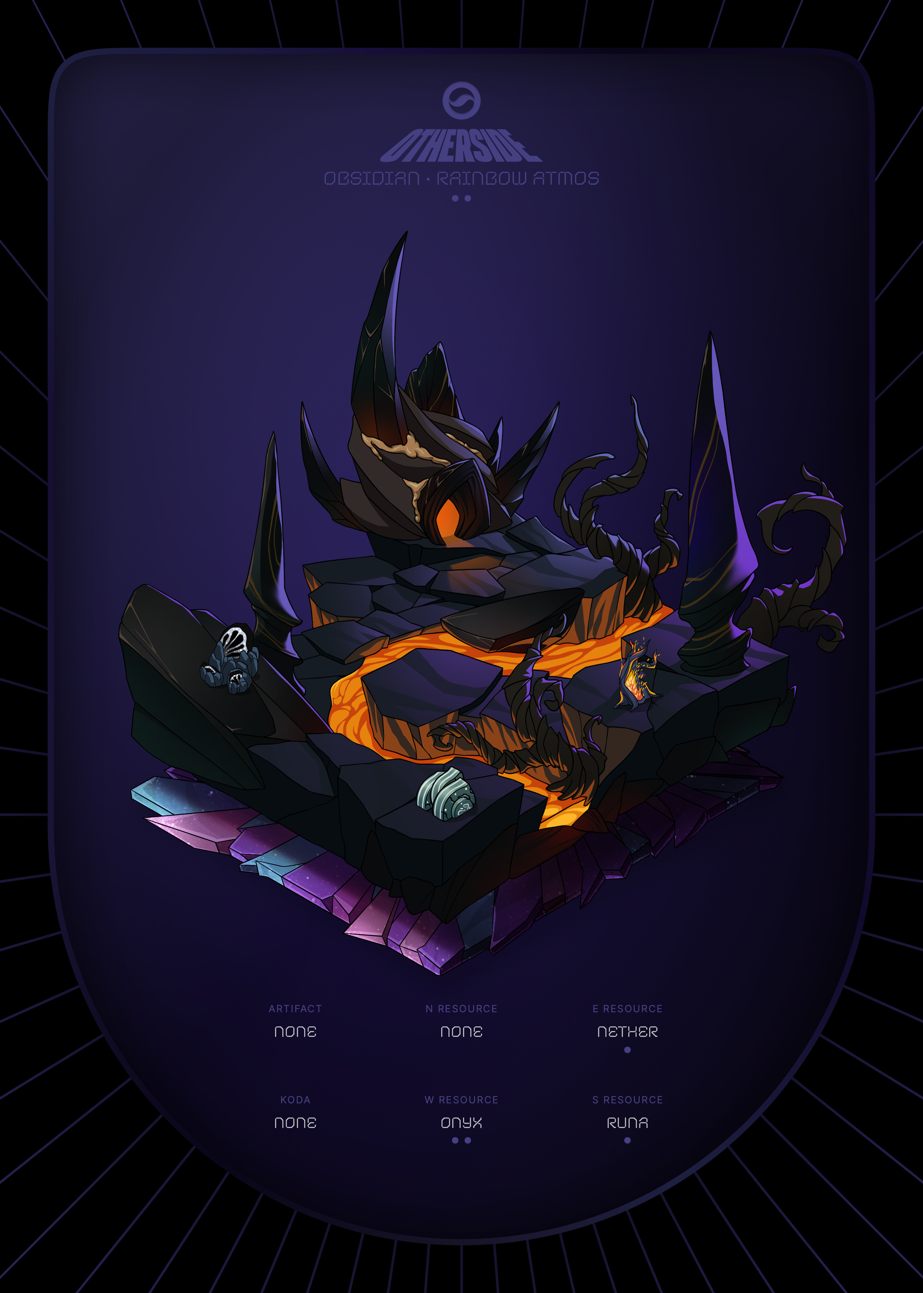 Otherdeed #74547 — Obsidian