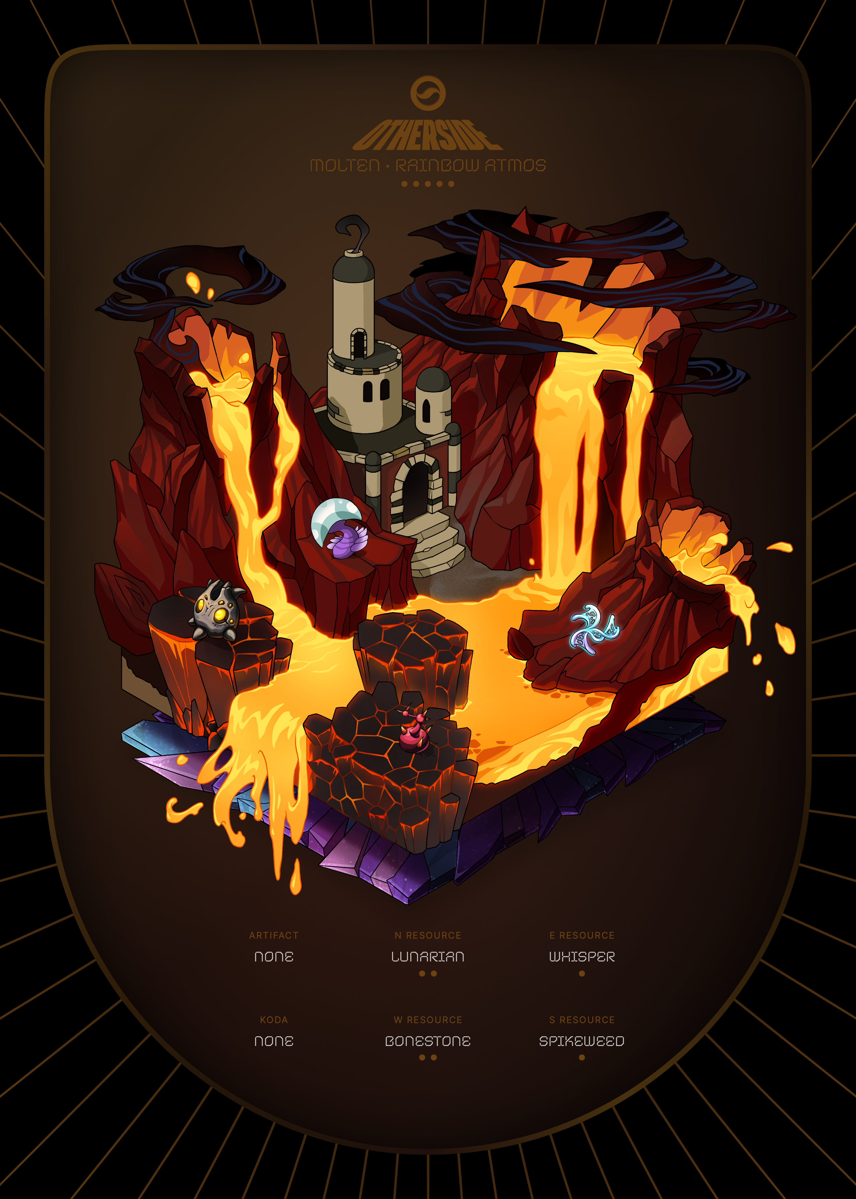 Otherdeed #80908 — Molten