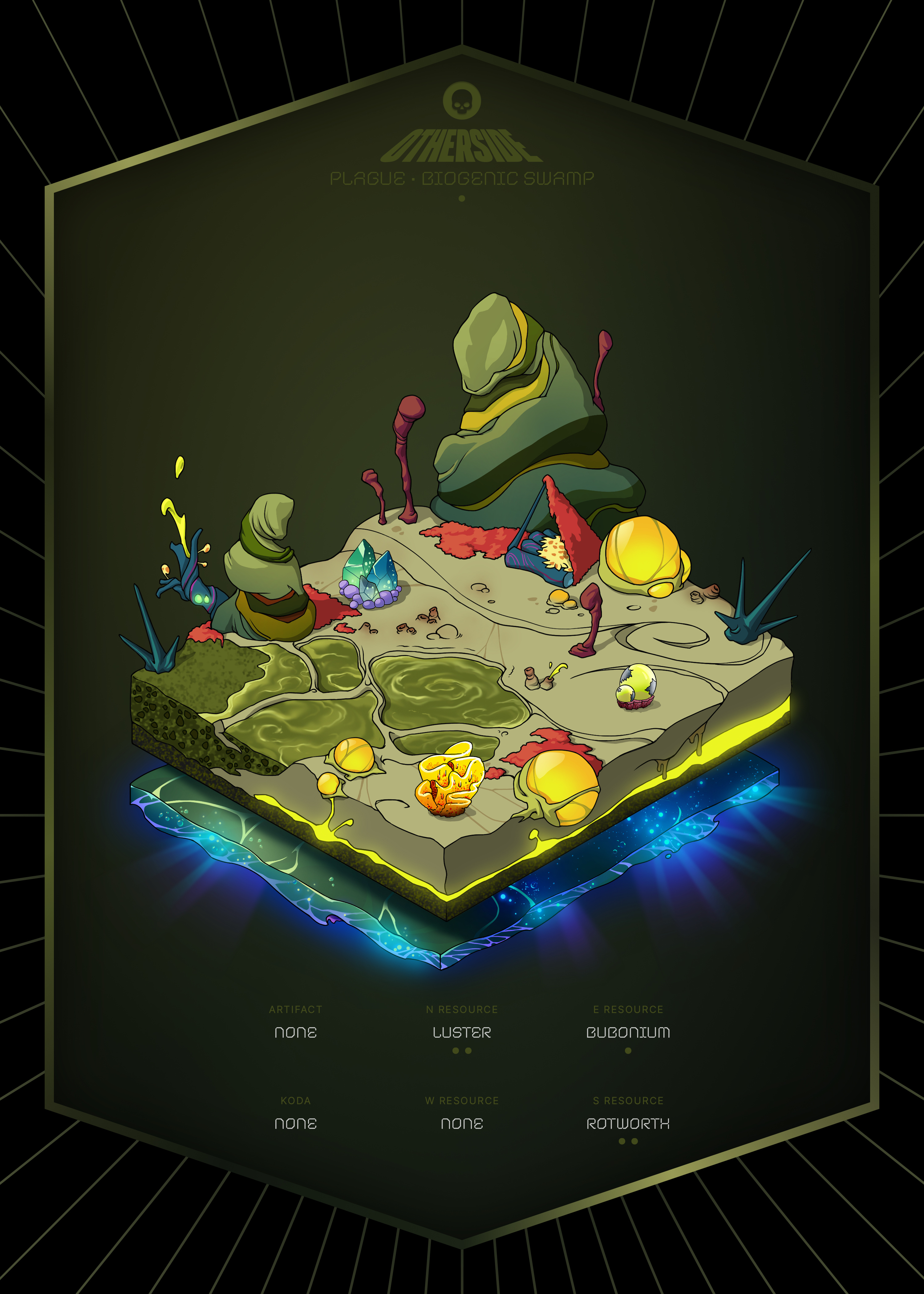 Otherdeed #6051 — Plague