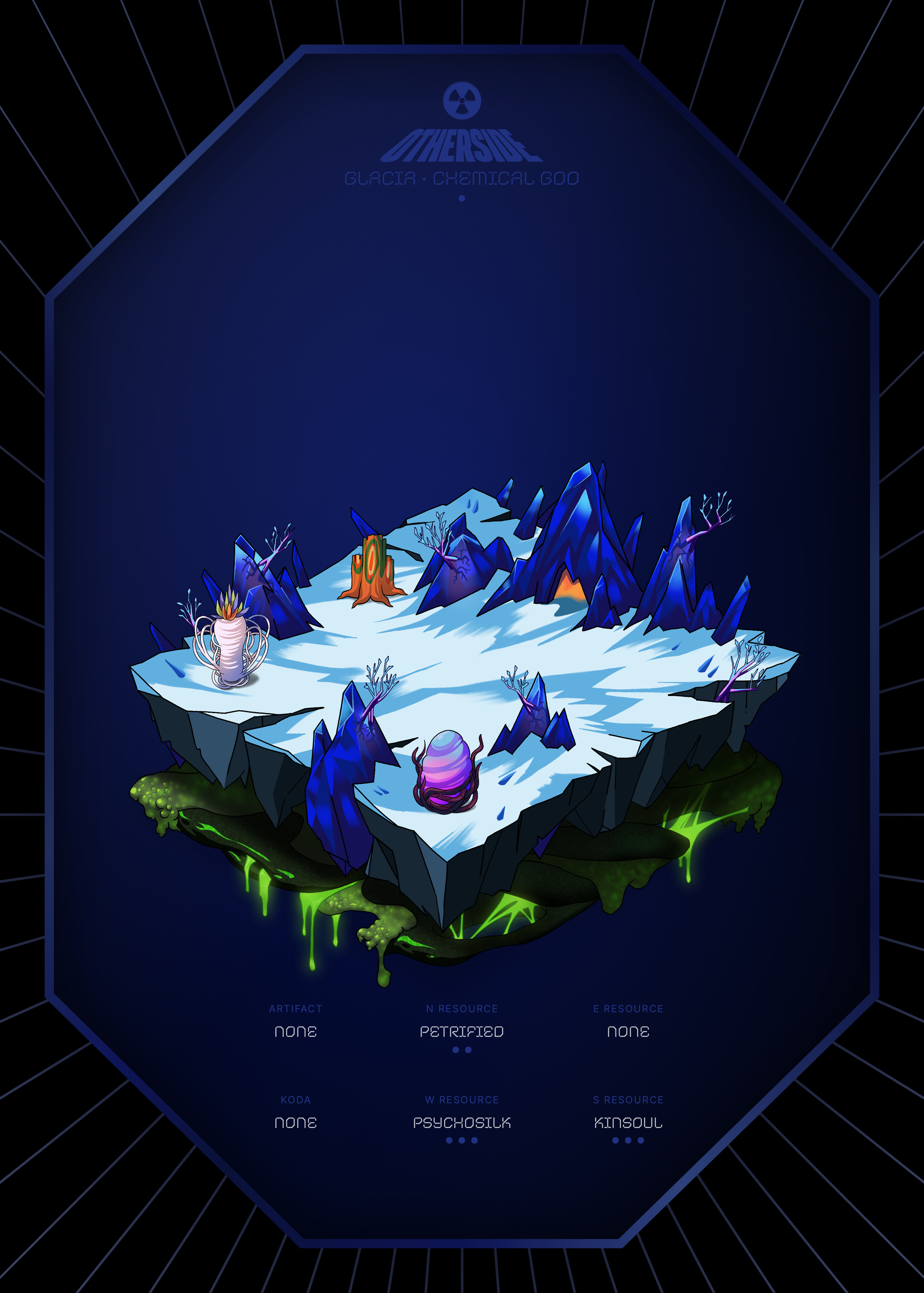 Otherdeed #10641 — Glacia