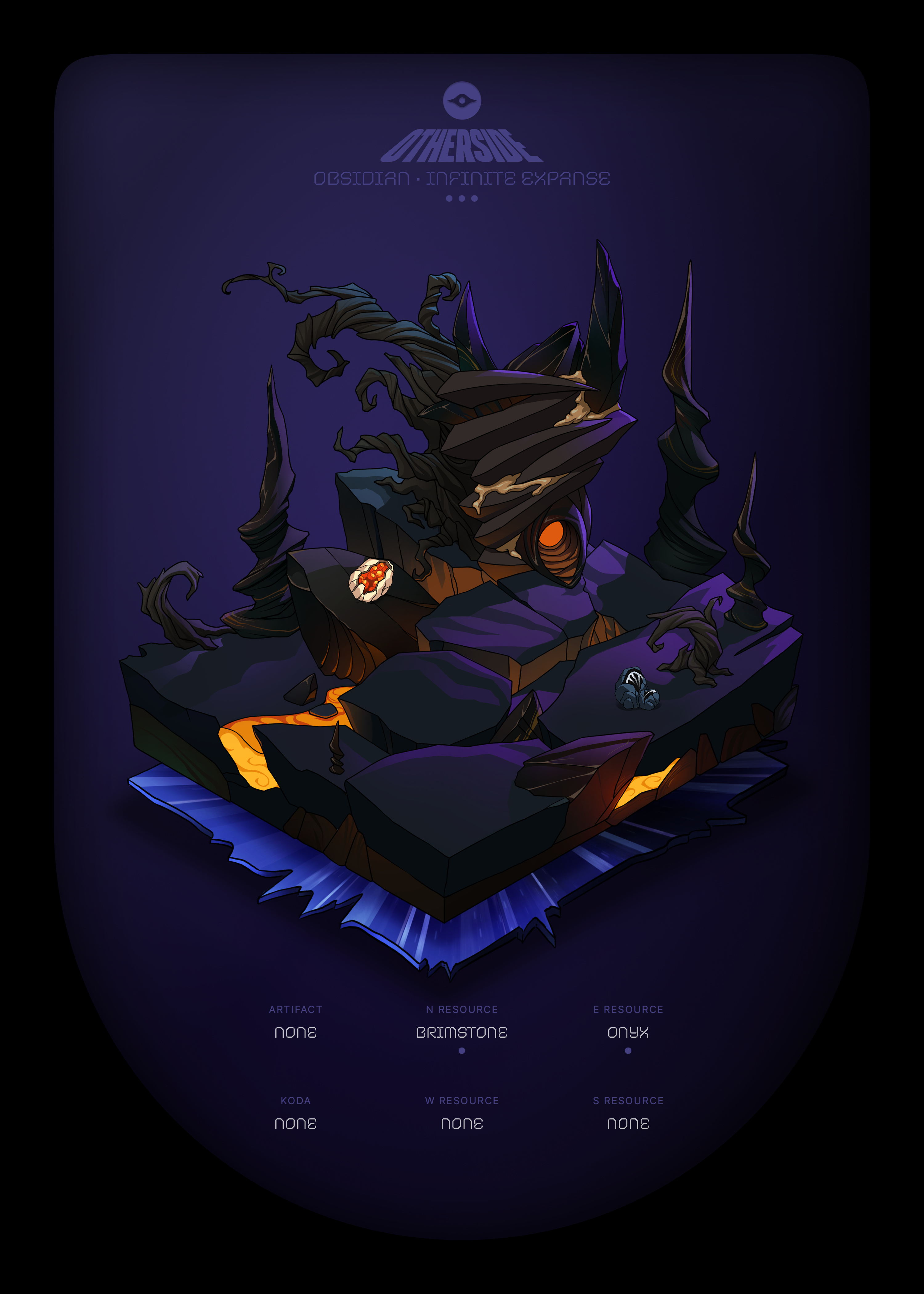 Otherdeed #45939 — Obsidian