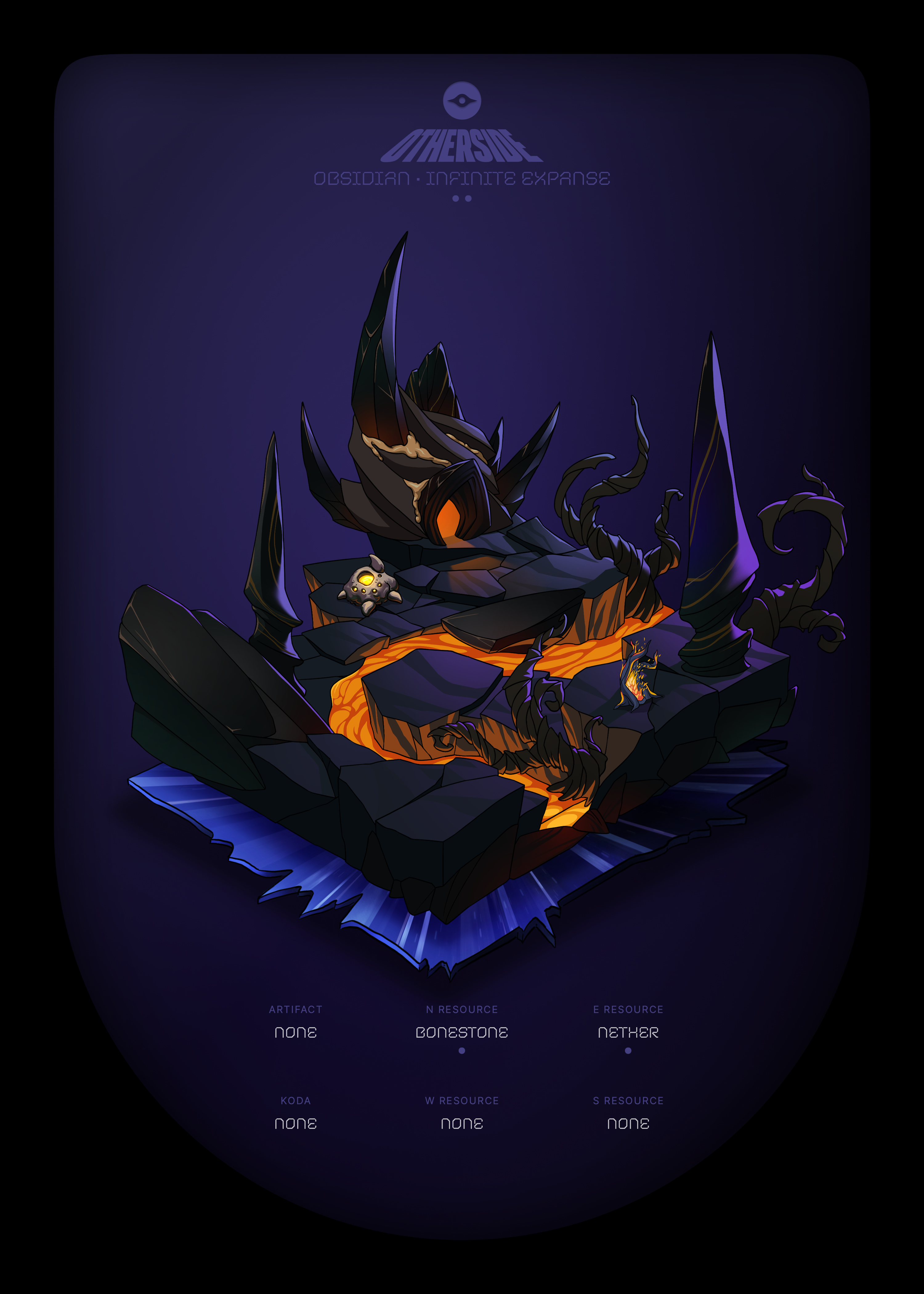 Otherdeed #64597 — Obsidian