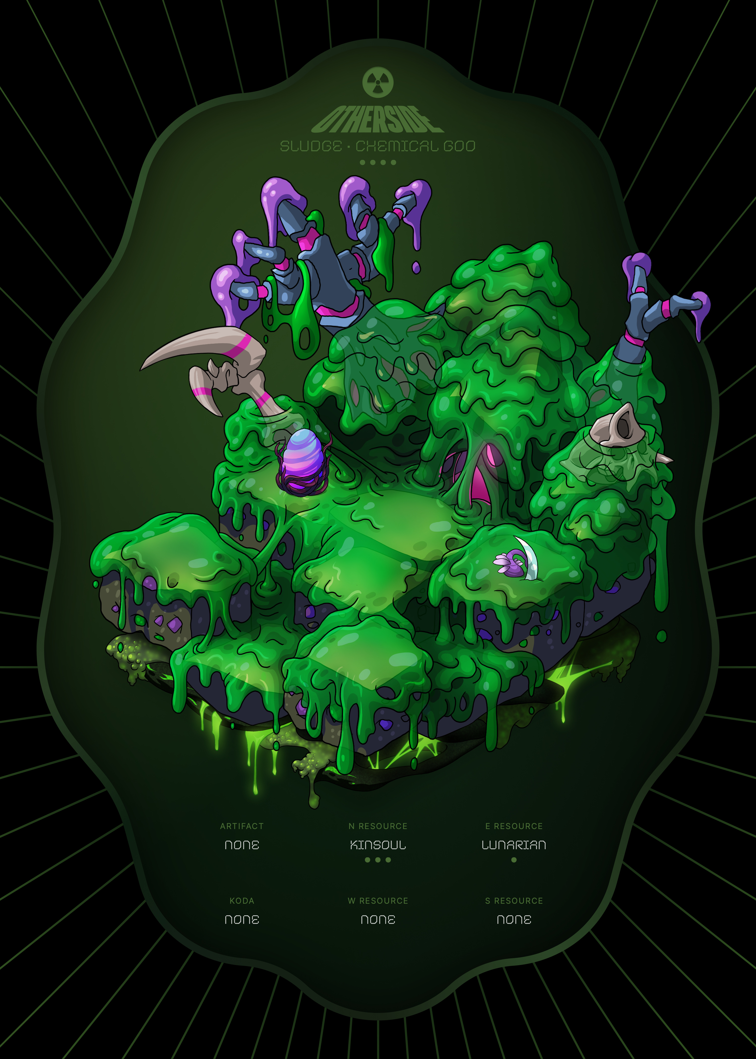 Otherdeed #23404 — Sludge