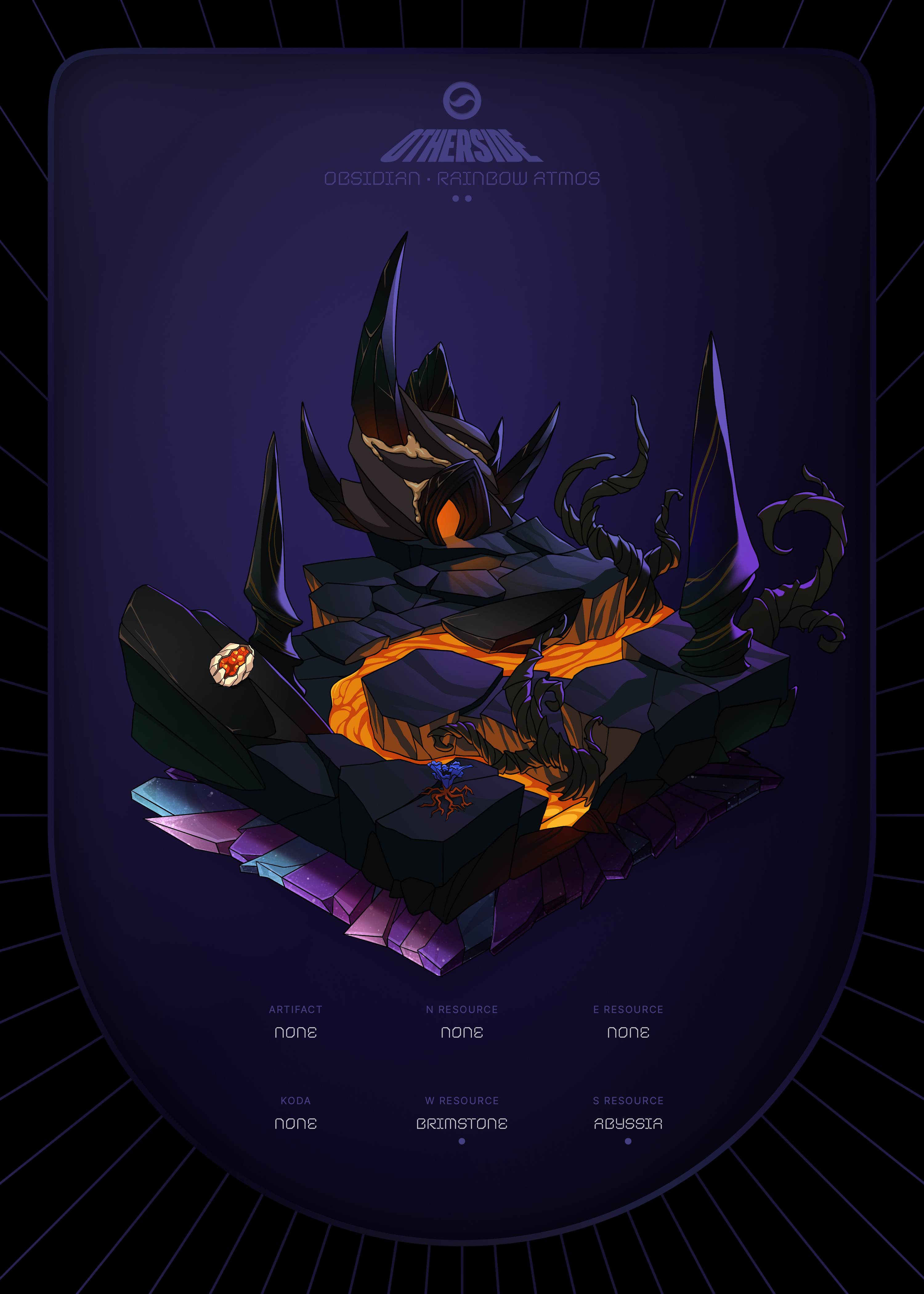 Otherdeed #76049 — Obsidian