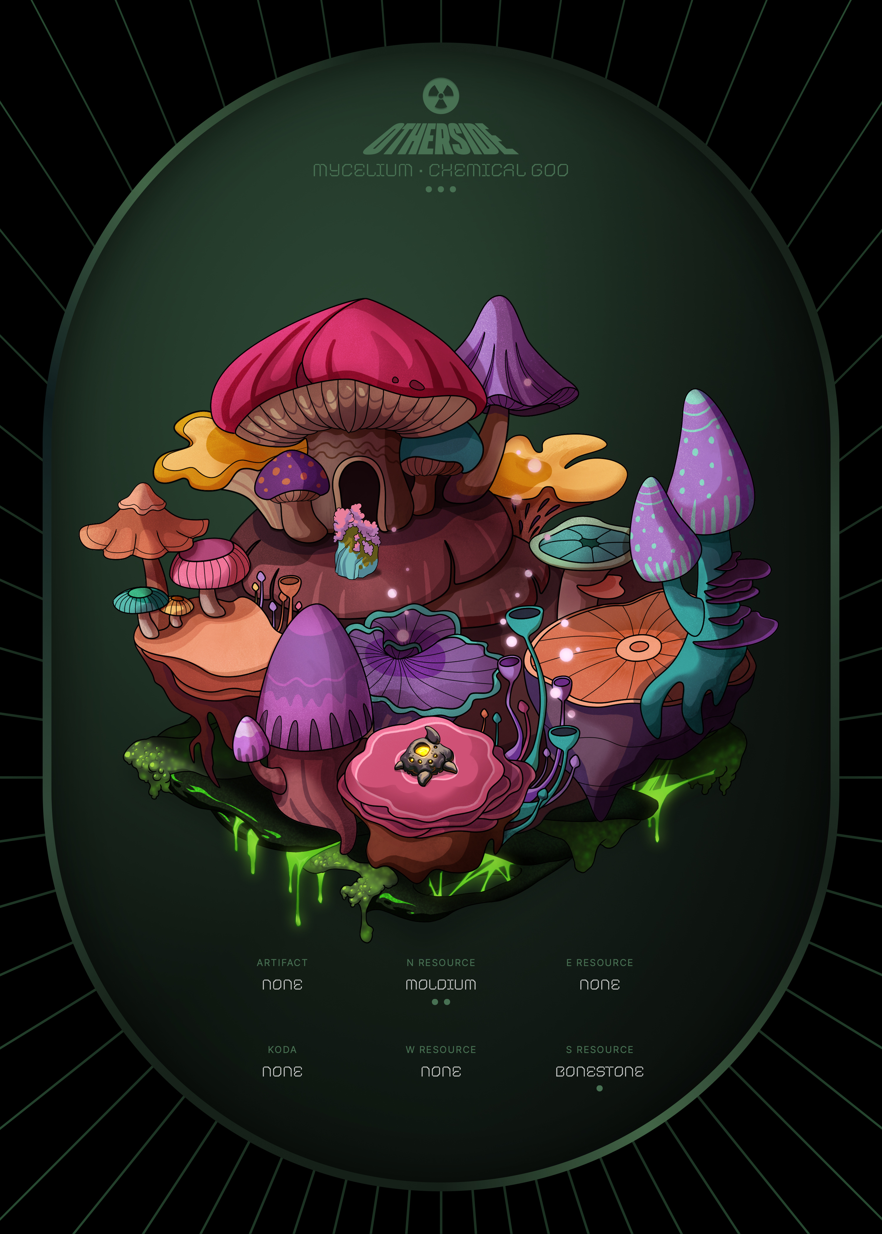 Otherdeed #21039 — Mycelium