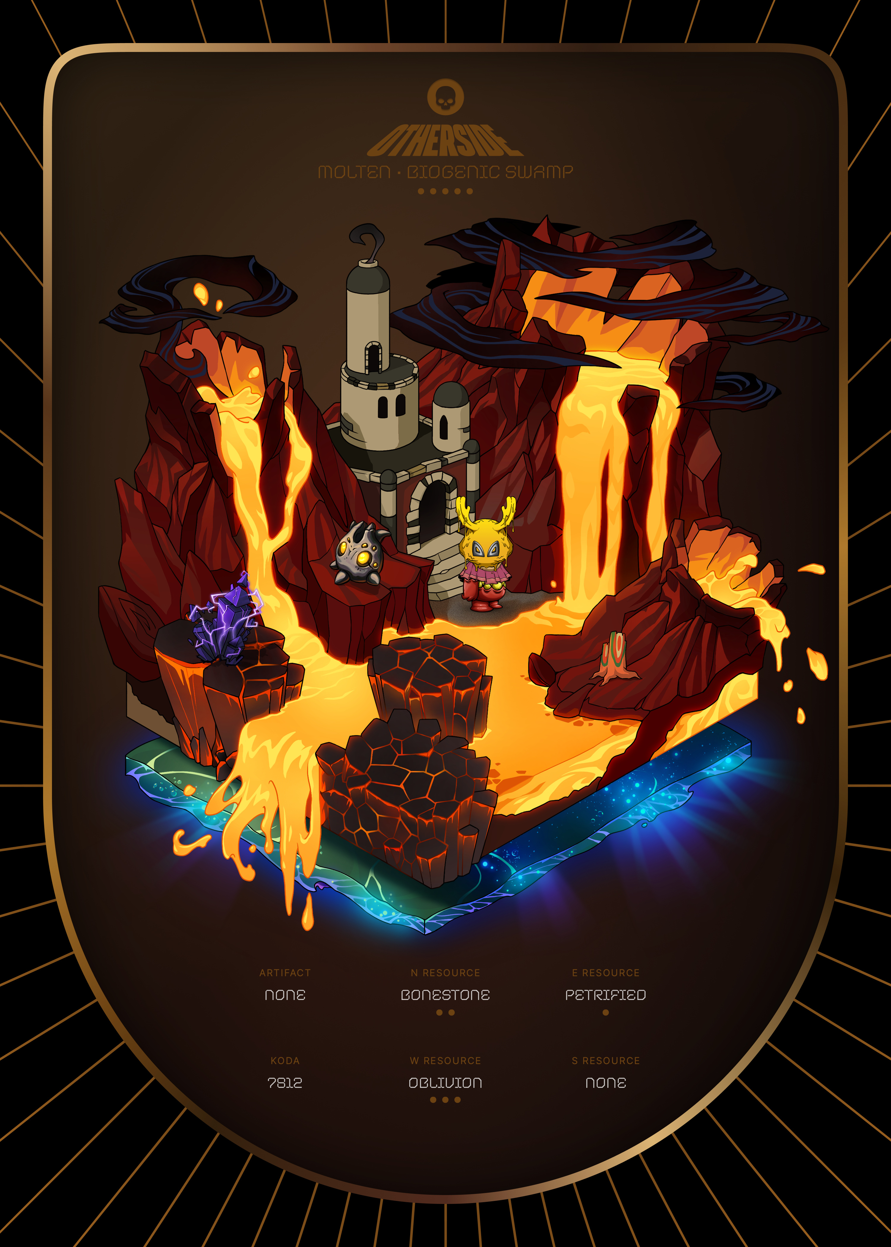 Otherdeed #2816 — Molten