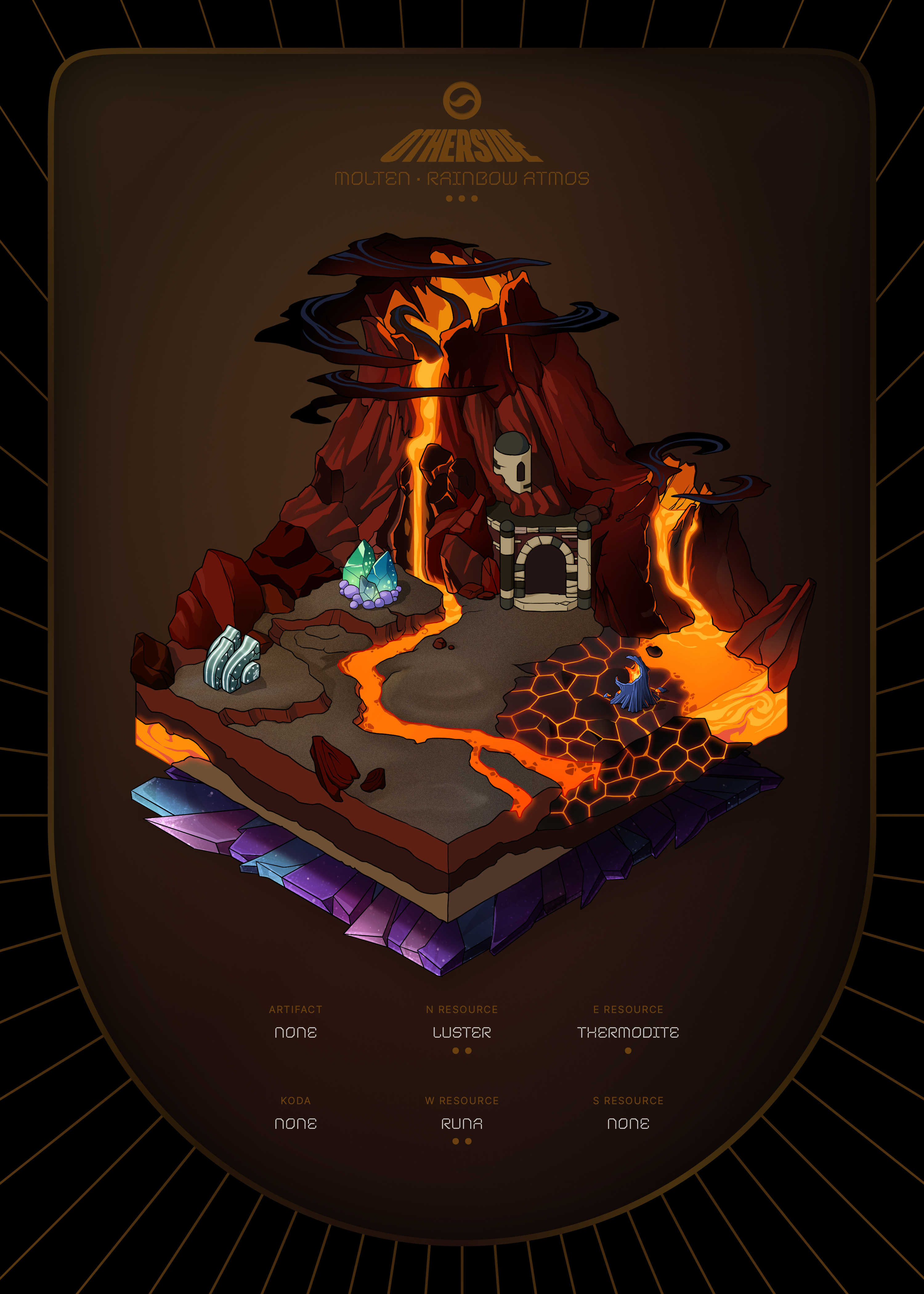 Otherdeed #69782 — Molten
