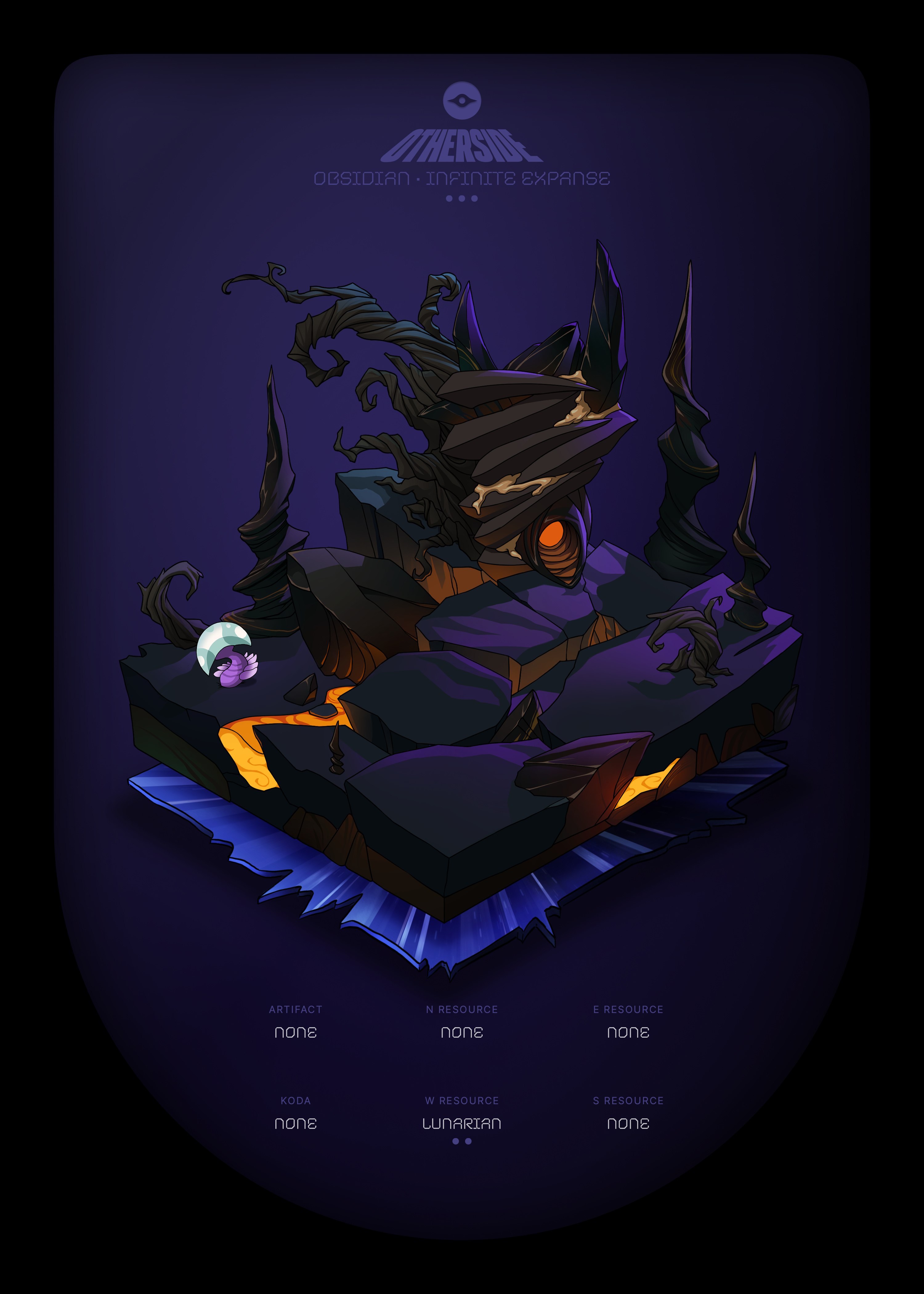 Otherdeed #52371 — Obsidian
