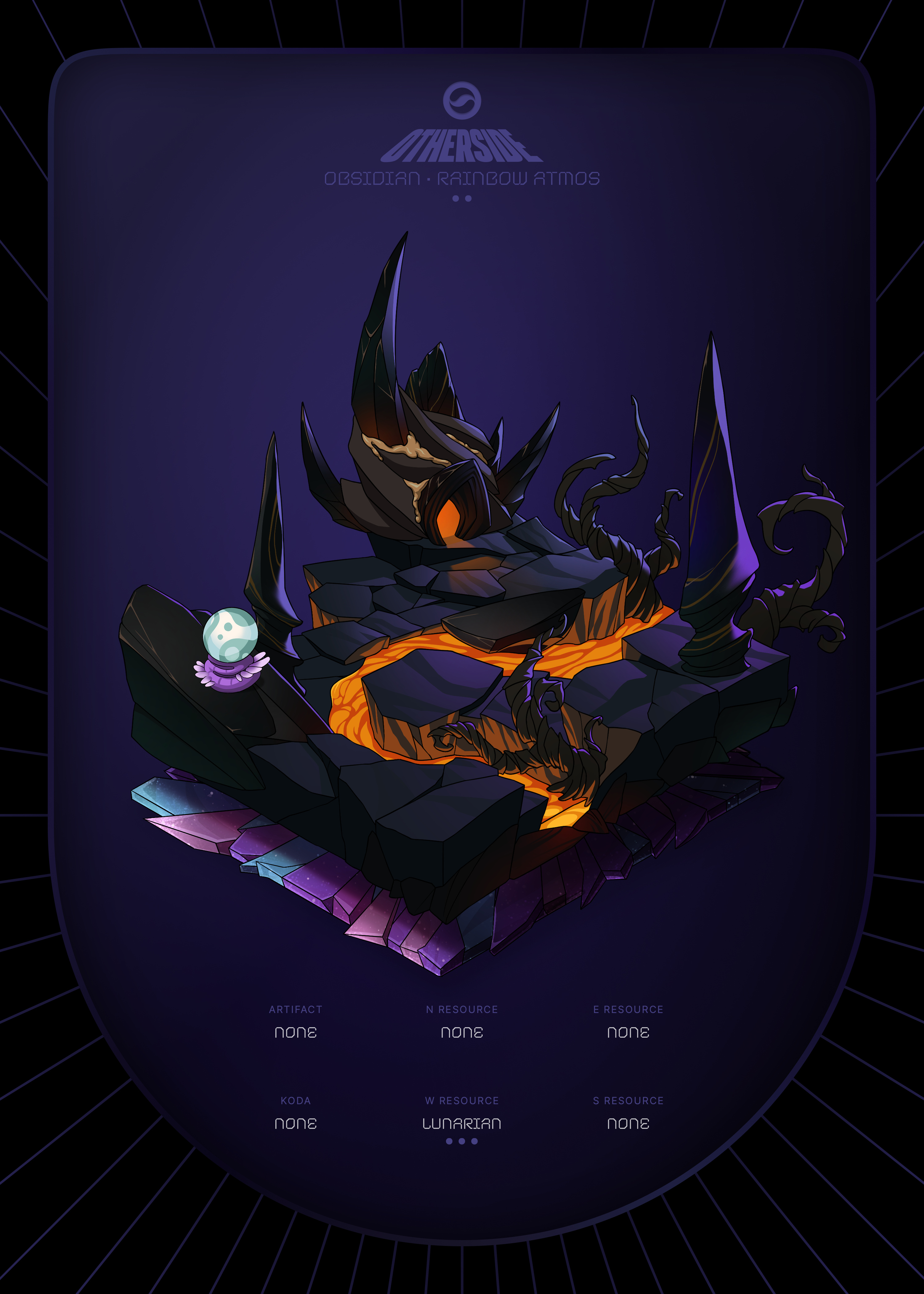 Otherdeed #67824 — Obsidian