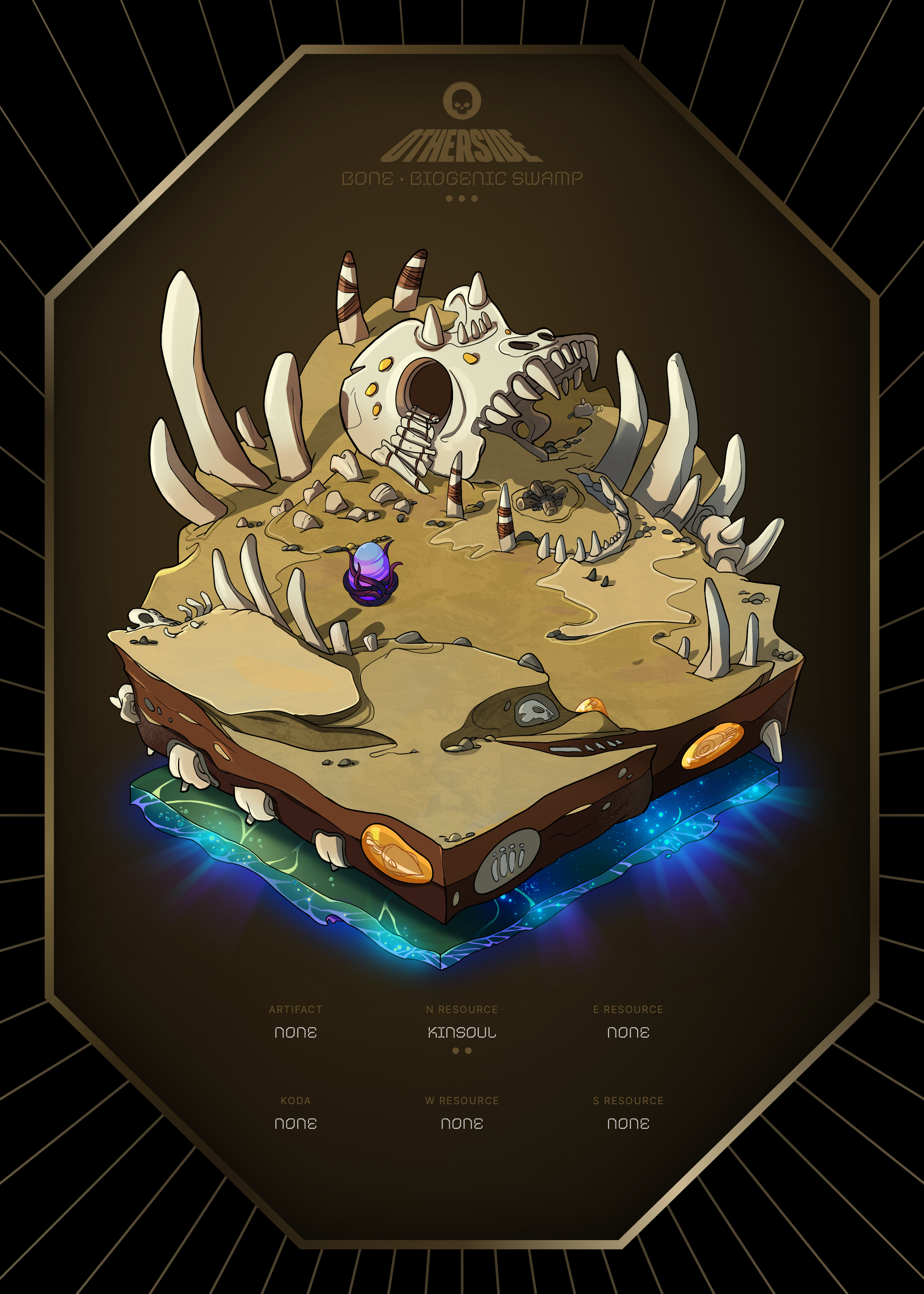 Otherdeed #1423 — Bone